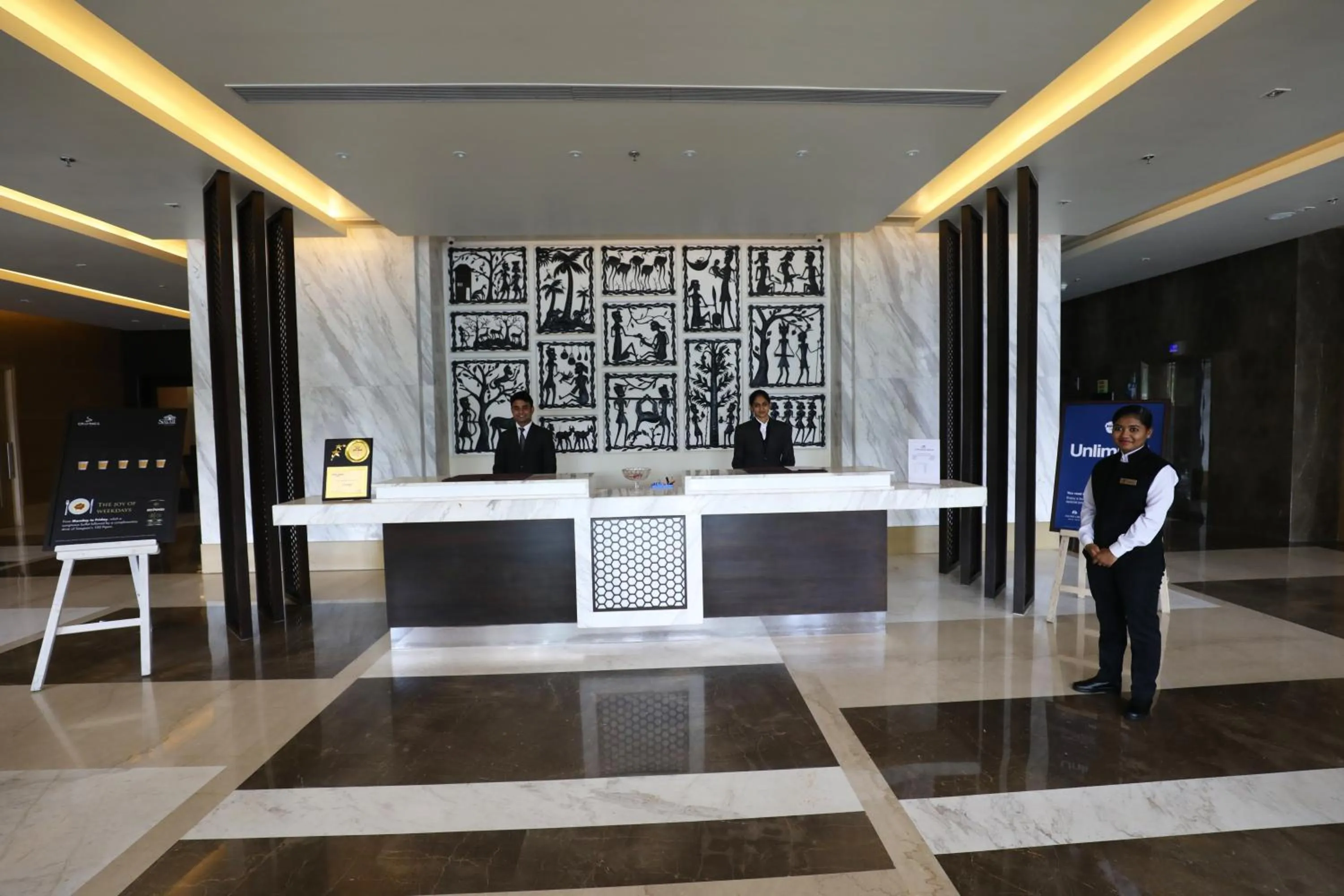 Lobby or reception in Sayaji Raipur