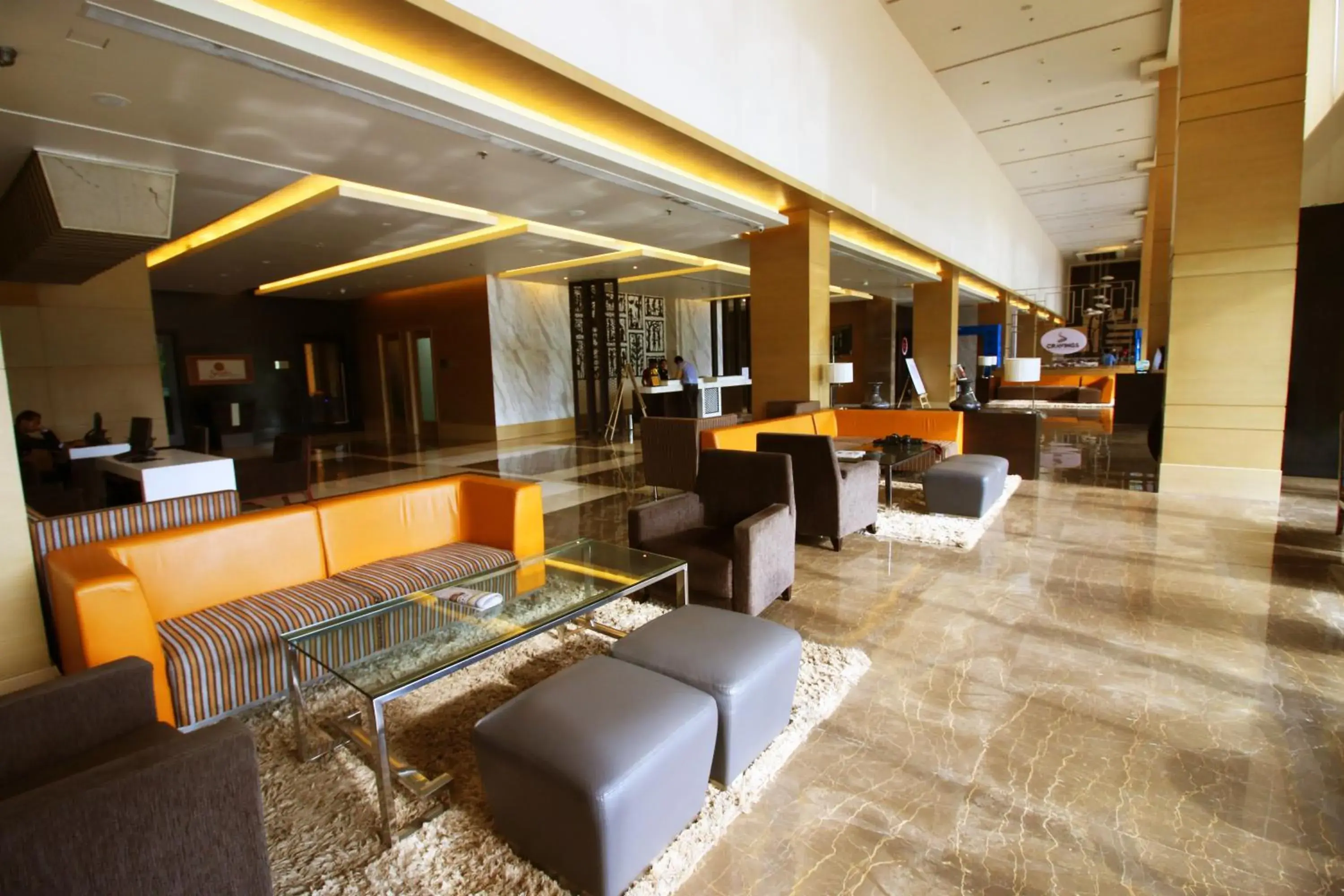 Lobby or reception in Sayaji Raipur Lobby or reception in Sayaji Raipur