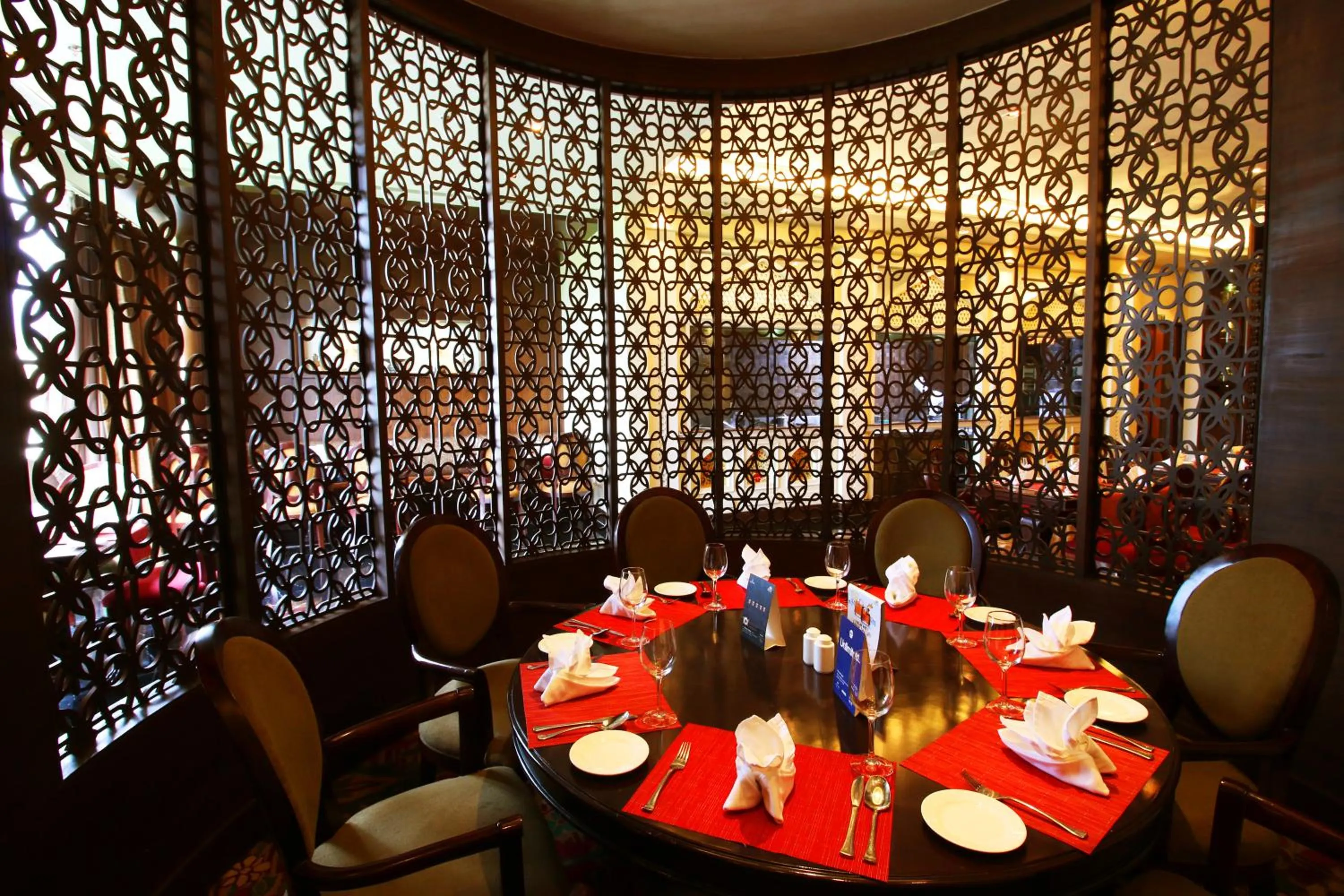 Dining area in Sayaji Raipur