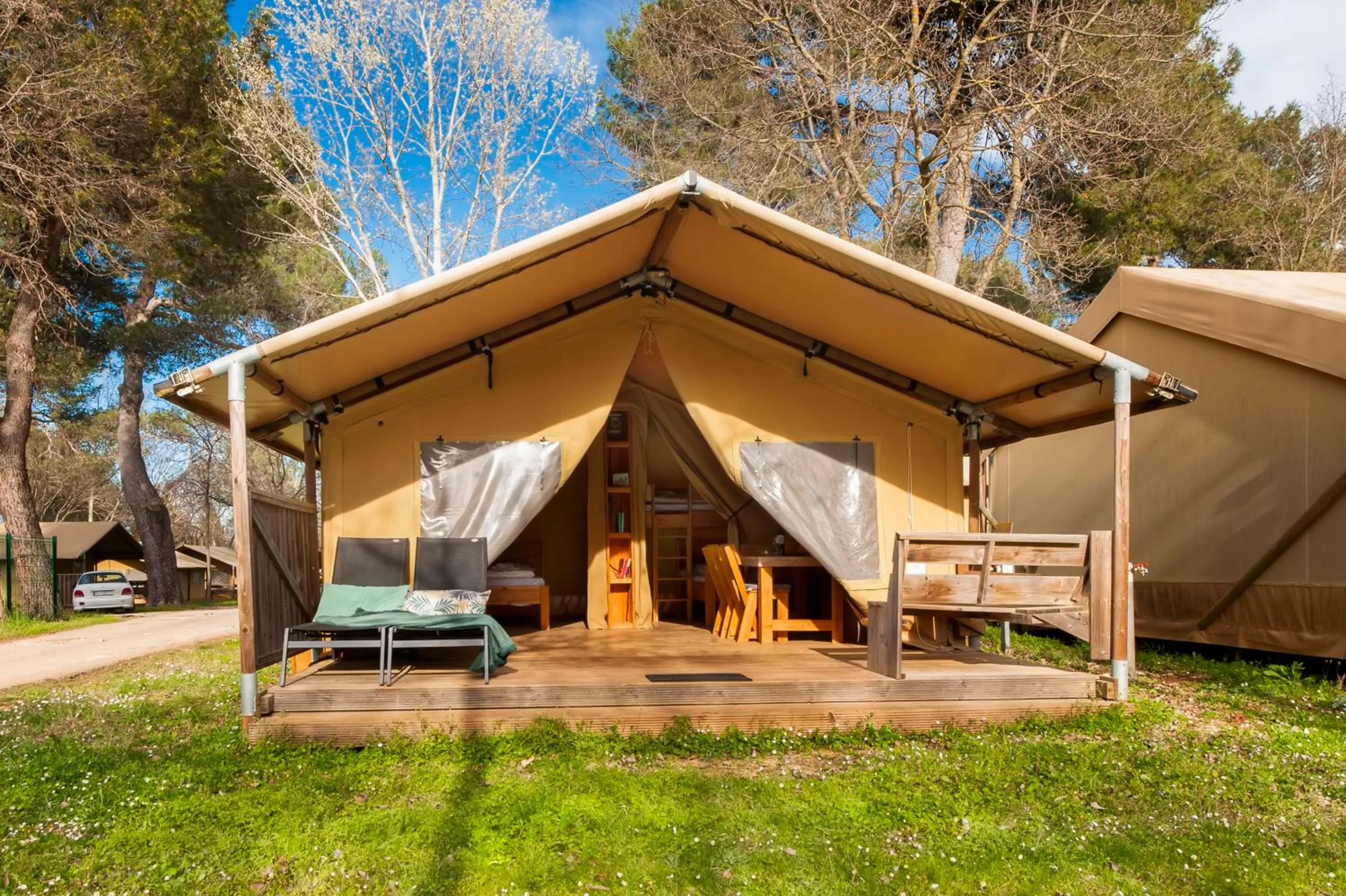 Property building in Glamping and Mobile Homes Lavanda - Holiday Centre Bi VIllage