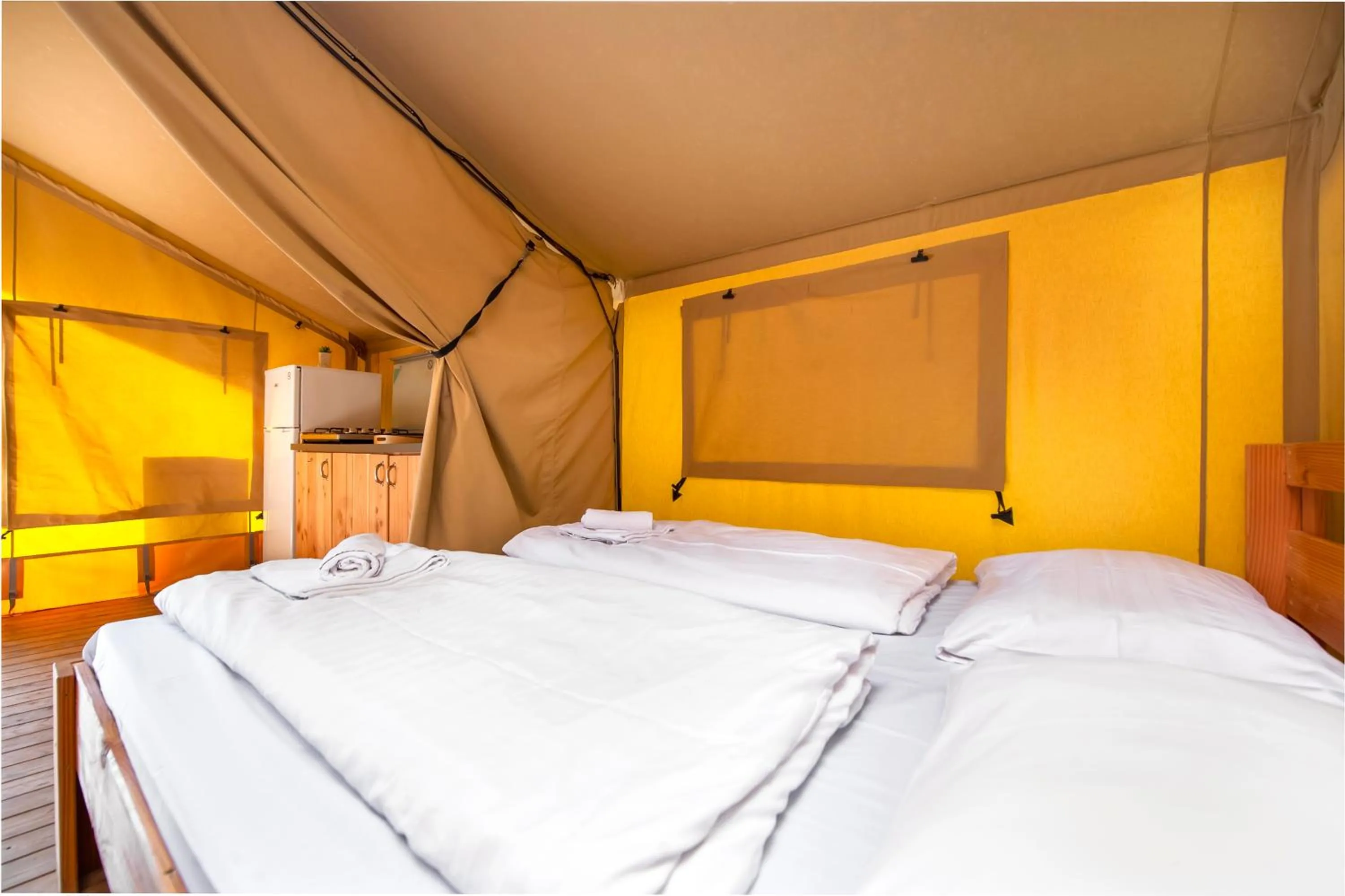Bed in Glamping and Mobile Homes Lavanda - Holiday Centre Bi VIllage