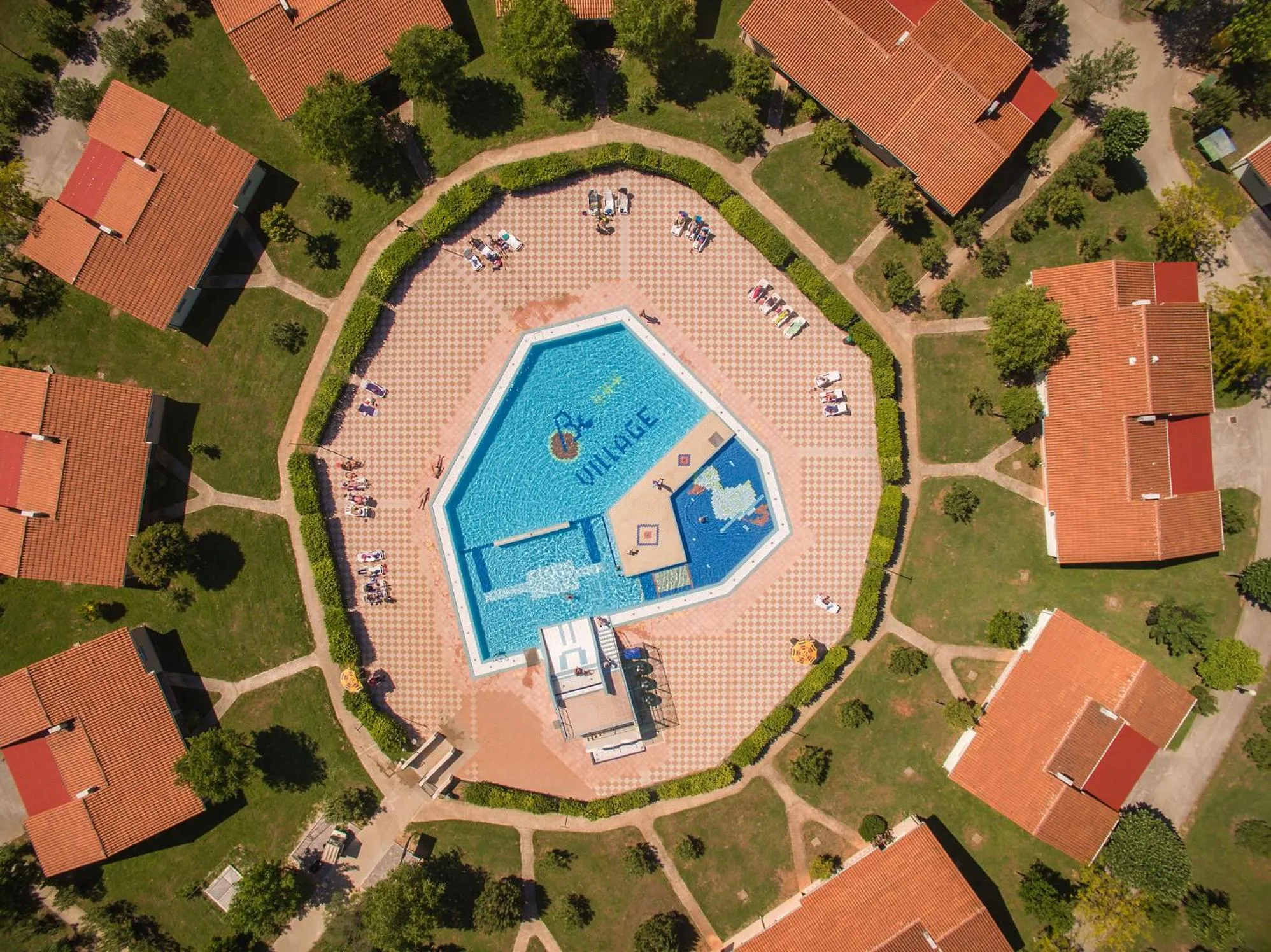 Swimming pool in Glamping and Mobile Homes Lavanda - Holiday Centre Bi VIllage