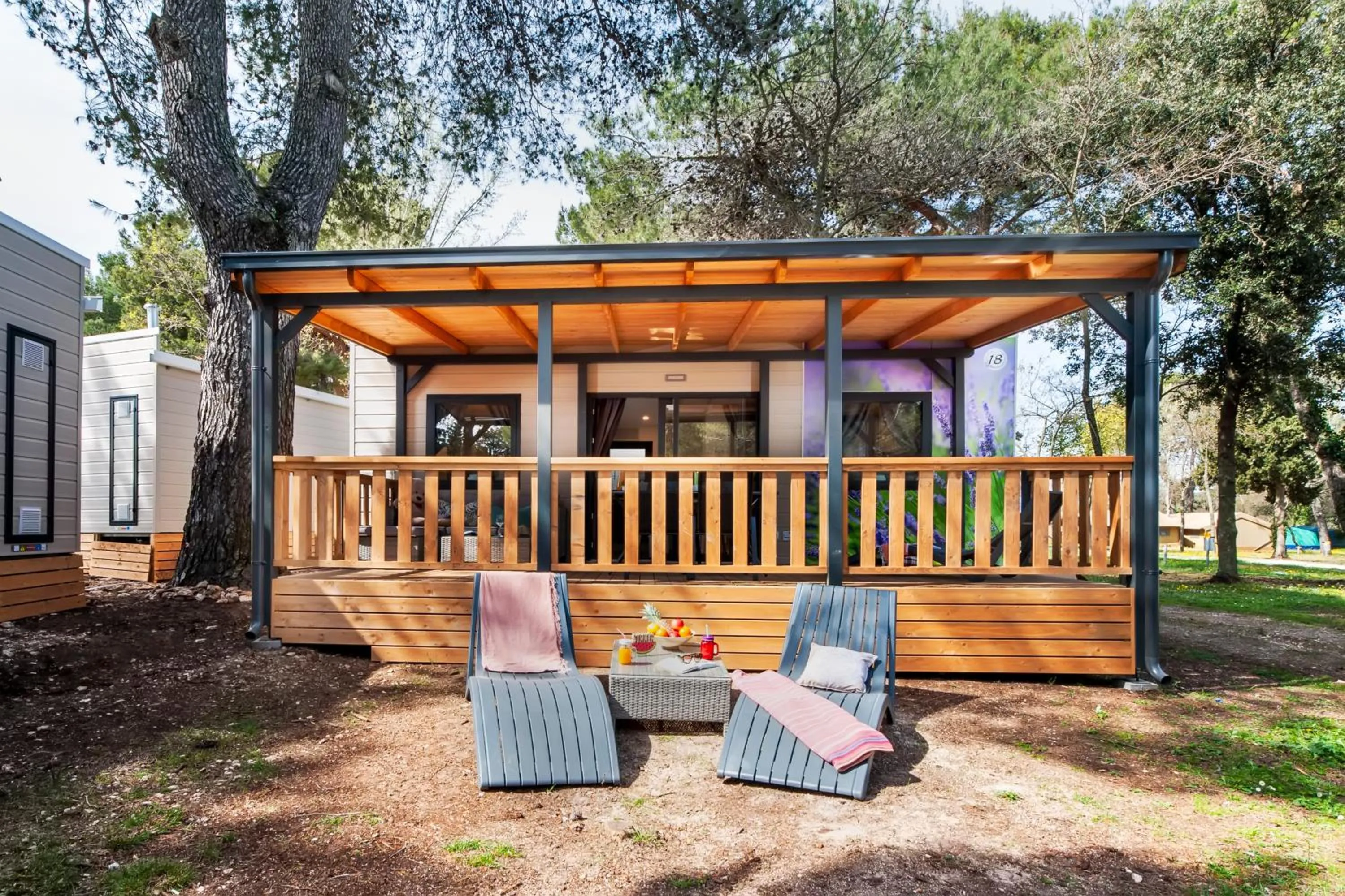 Property building in Glamping and Mobile Homes Lavanda - Holiday Centre Bi VIllage