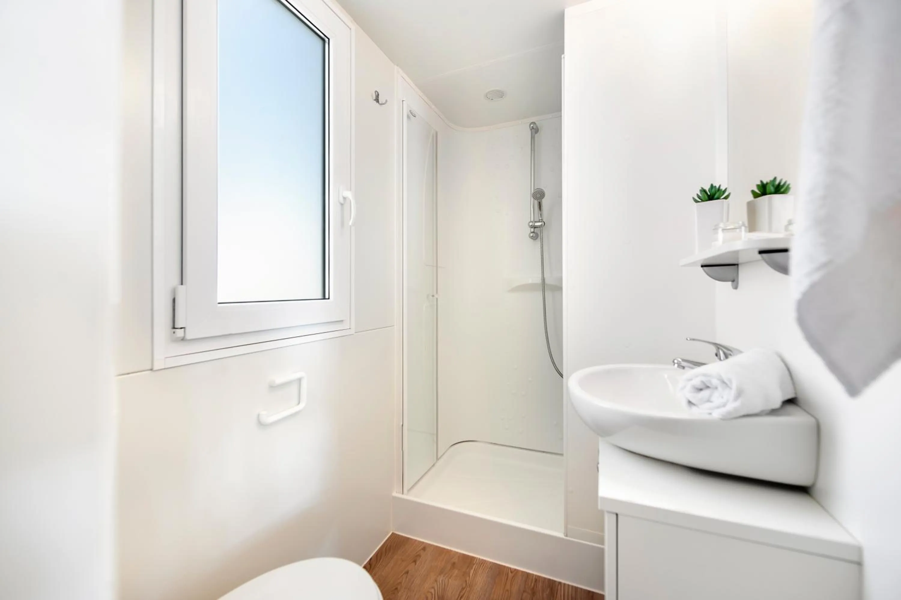 Shower in Glamping and Mobile Homes Lavanda - Holiday Centre Bi VIllage