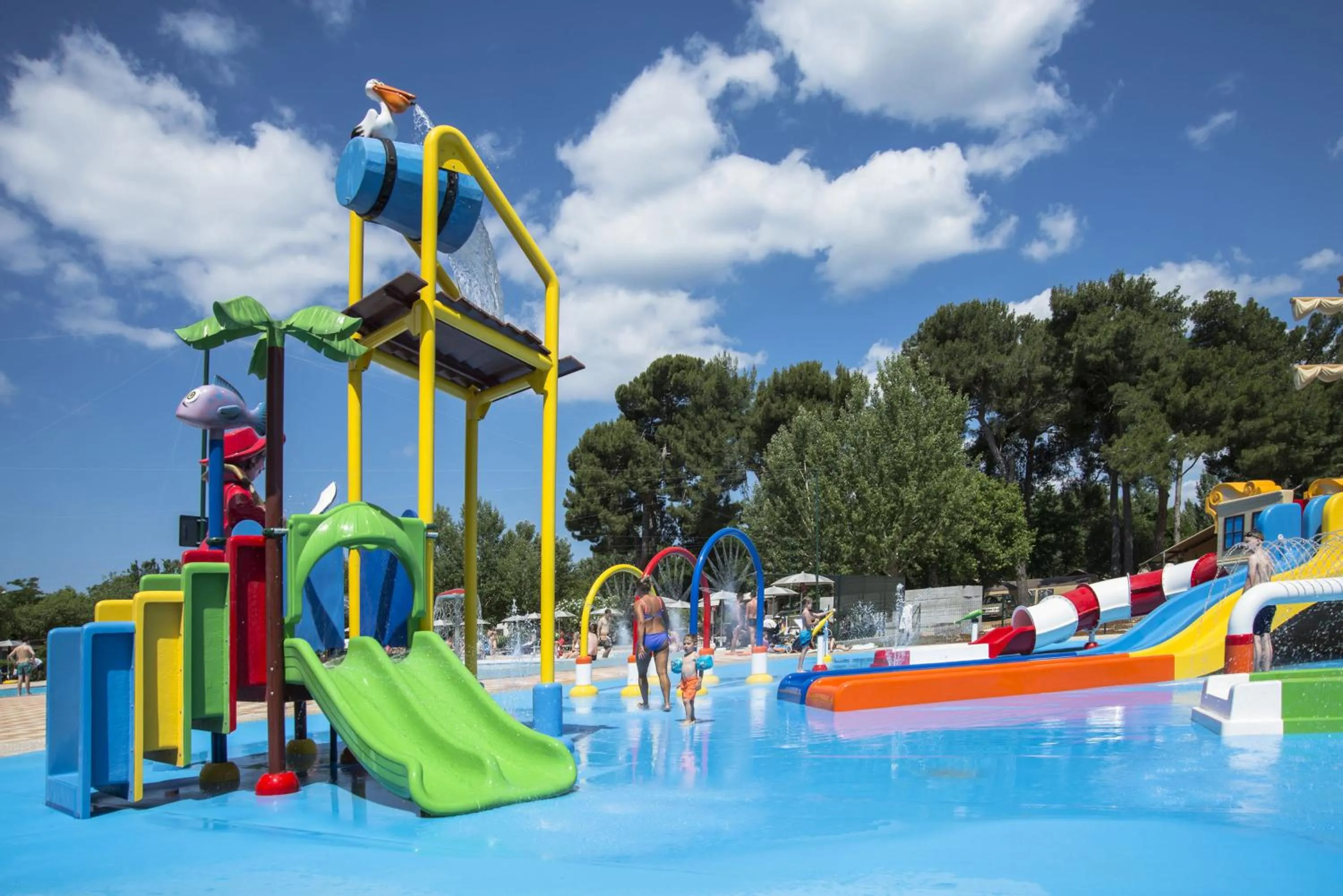 Children play ground in Glamping and Mobile Homes Lavanda - Holiday Centre Bi VIllage