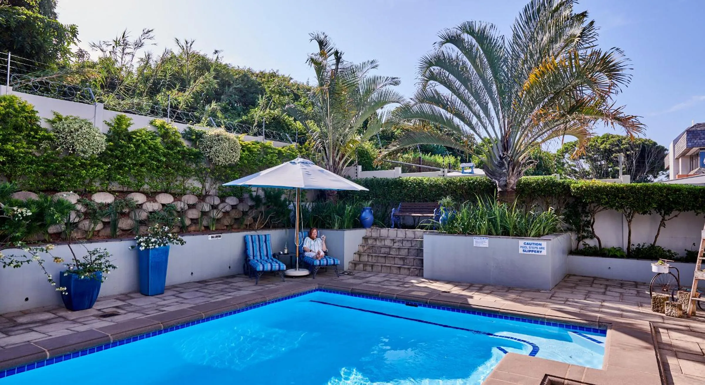 Swimming pool in The Hamptons Guest House