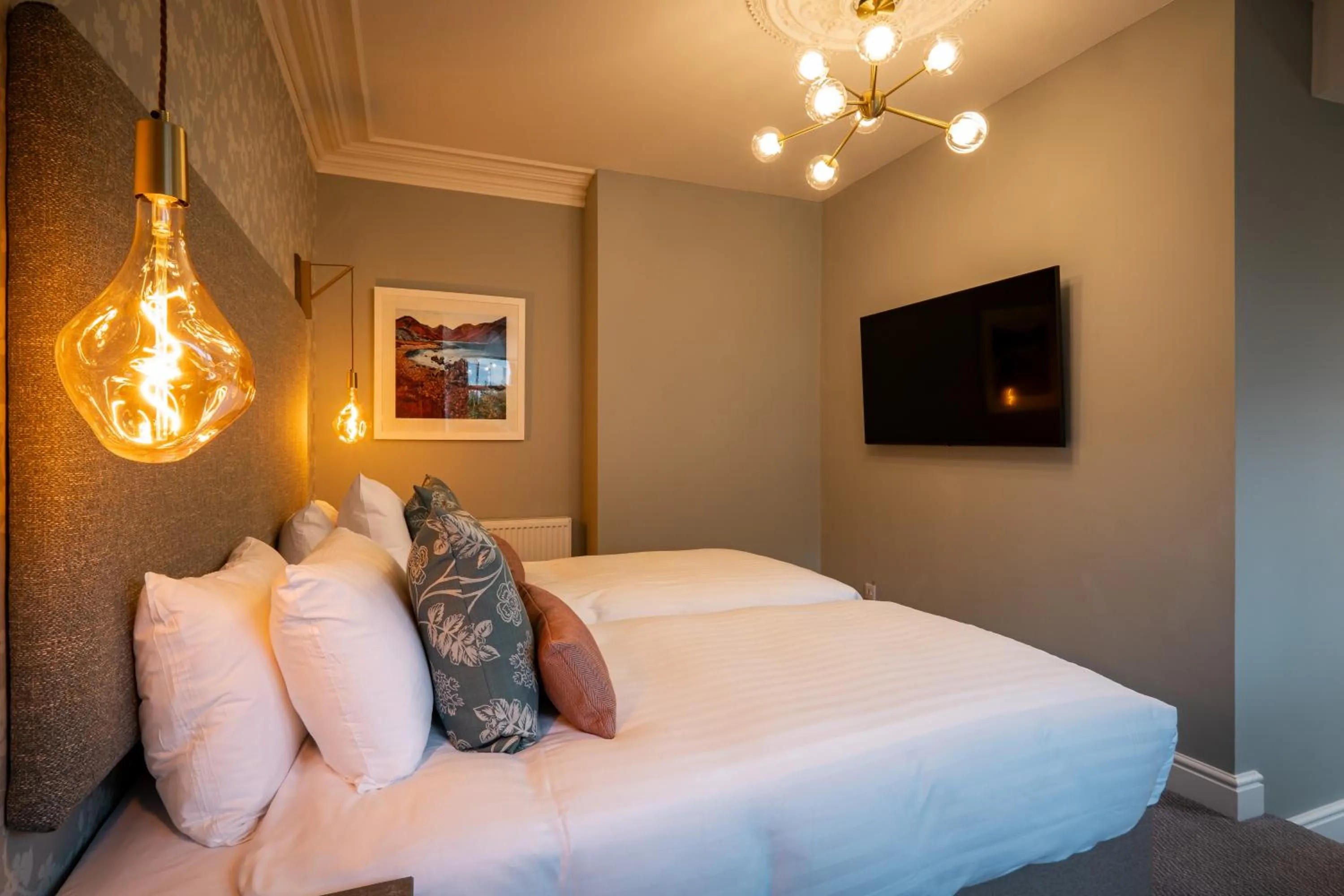 Bedroom, Bed in Ambleside Townhouse