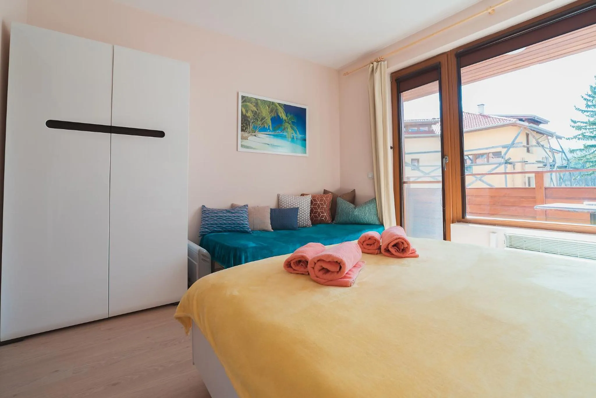 Bedroom, Bed in Veli Hills Apartments
