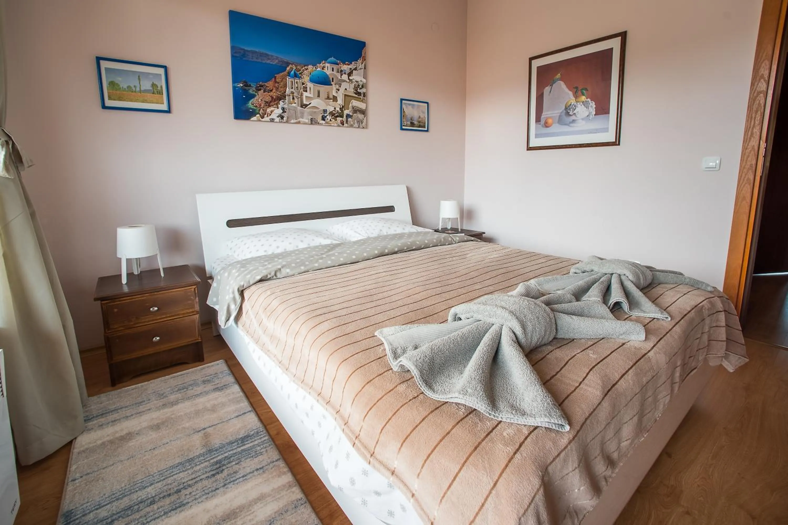 Bedroom, Bed in Veli Hills Apartments