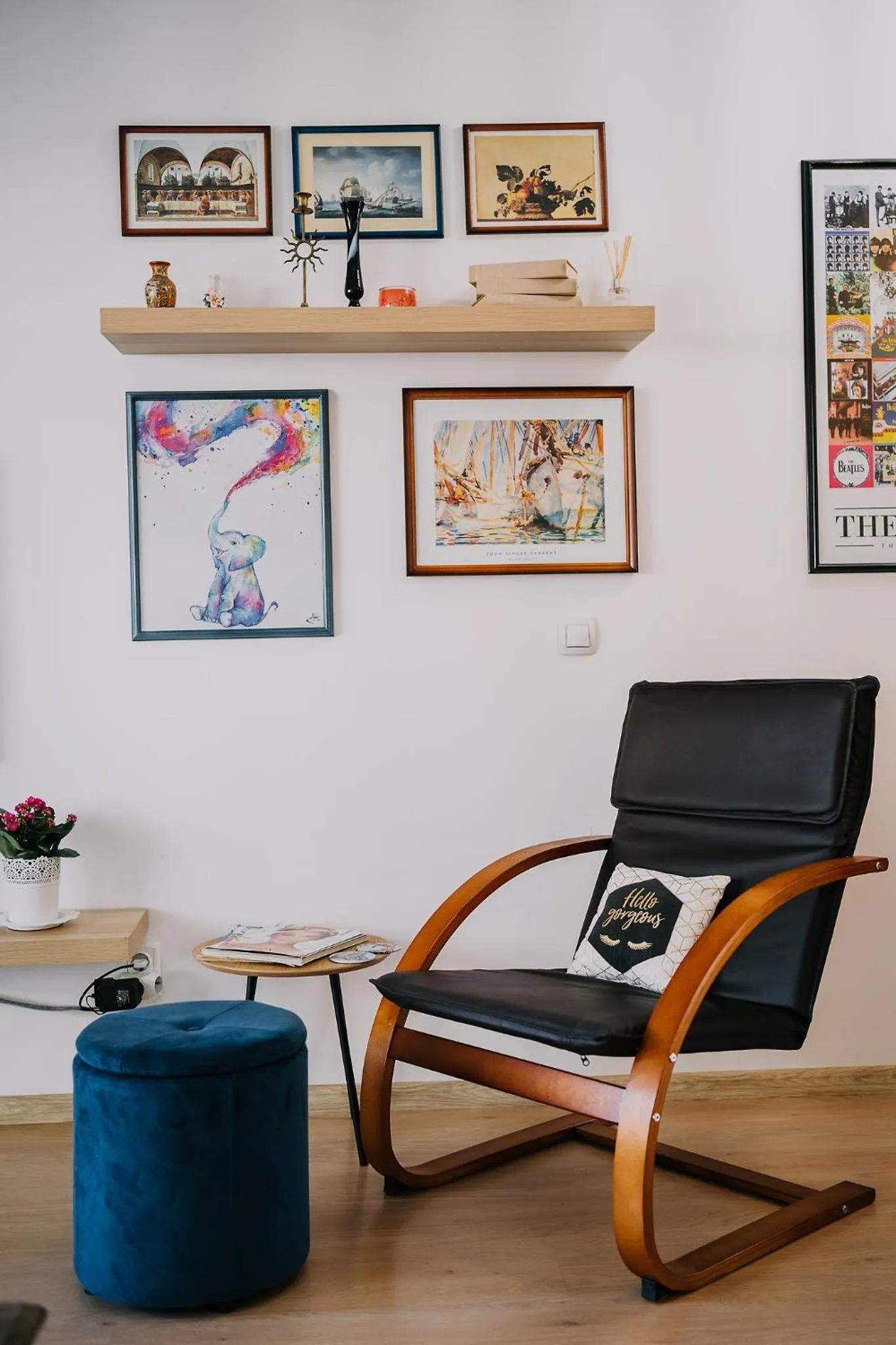 Living room in Veli Hills Apartments