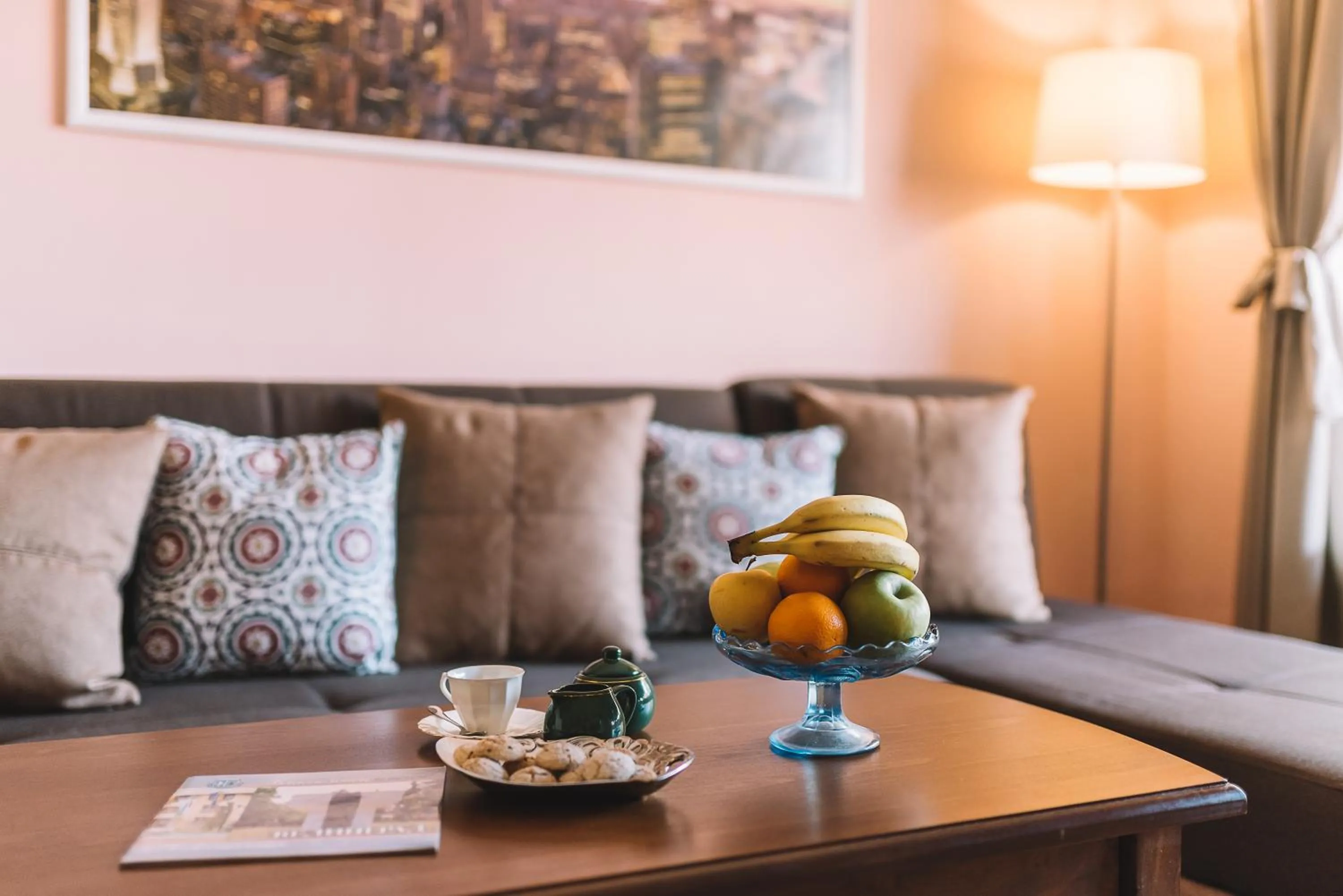 Living room in Veli Hills Apartments