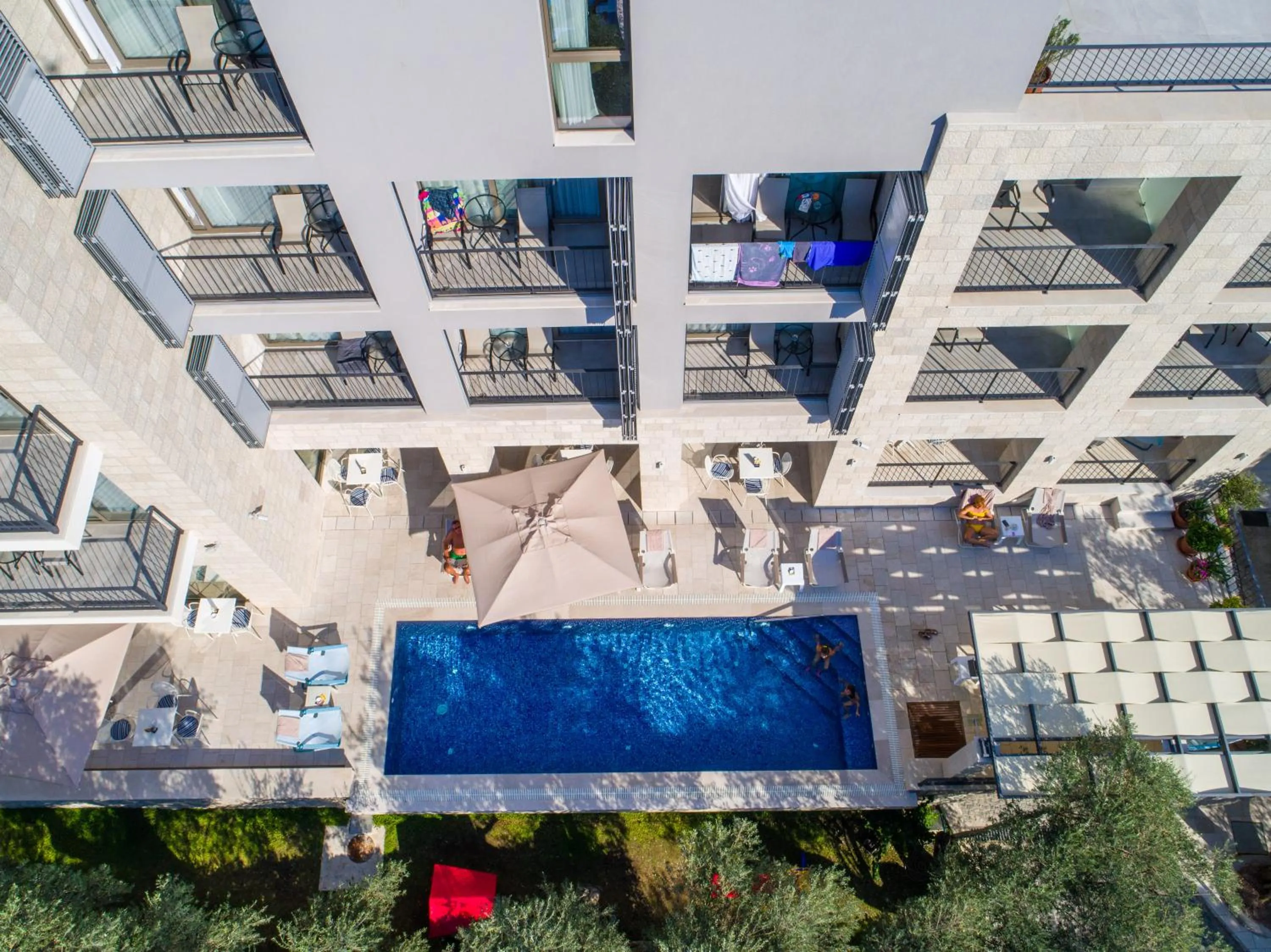 Balcony/Terrace in Hotel Eleven