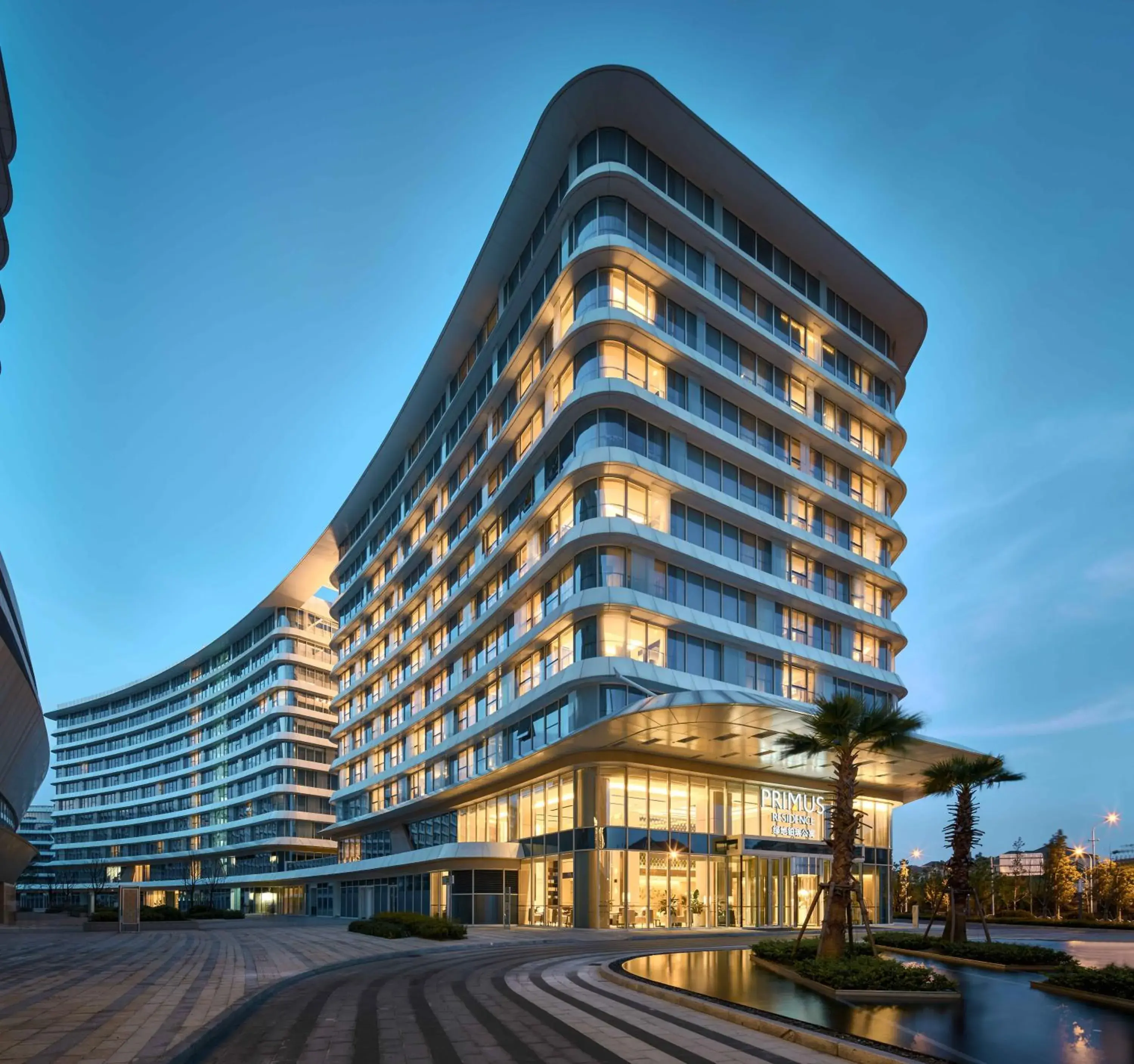 Property building in Primus Residence Shanghai Hongqiao Property building in Primus Residence Shanghai Hongqiao