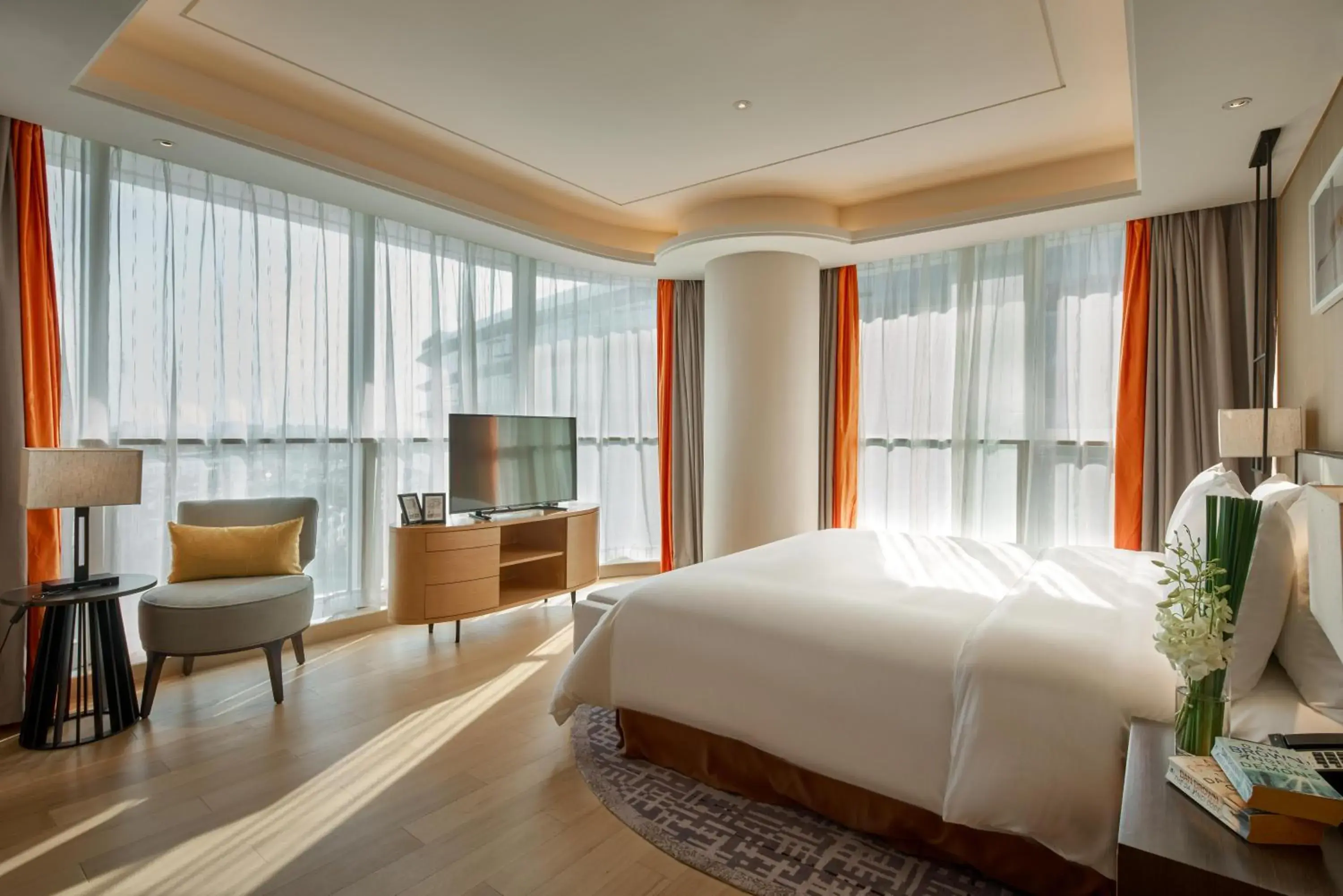 Bed in Primus Residence Shanghai Hongqiao Bed in Primus Residence Shanghai Hongqiao