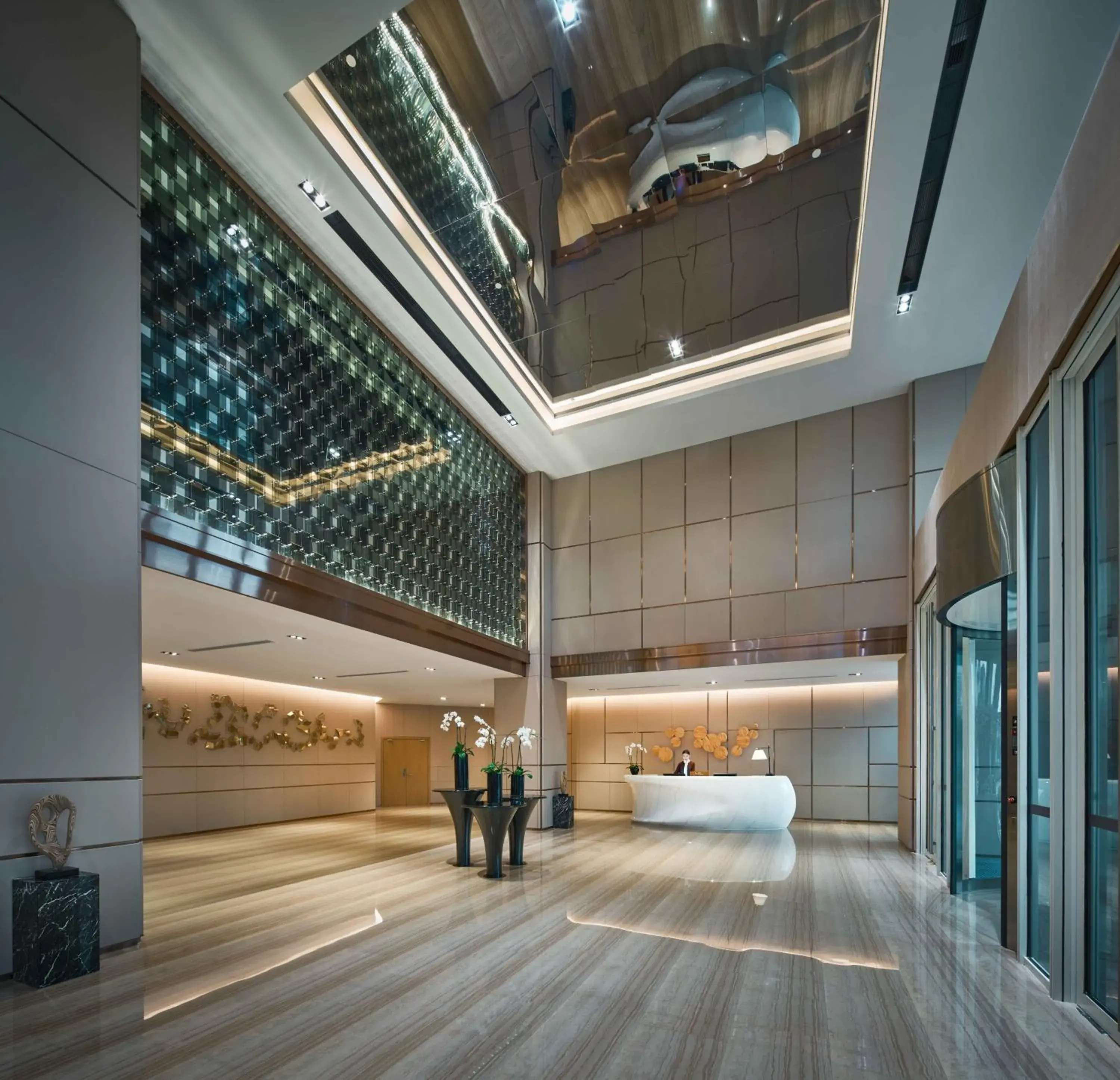 Lobby or reception in Primus Residence Shanghai Hongqiao Lobby or reception in Primus Residence Shanghai Hongqiao