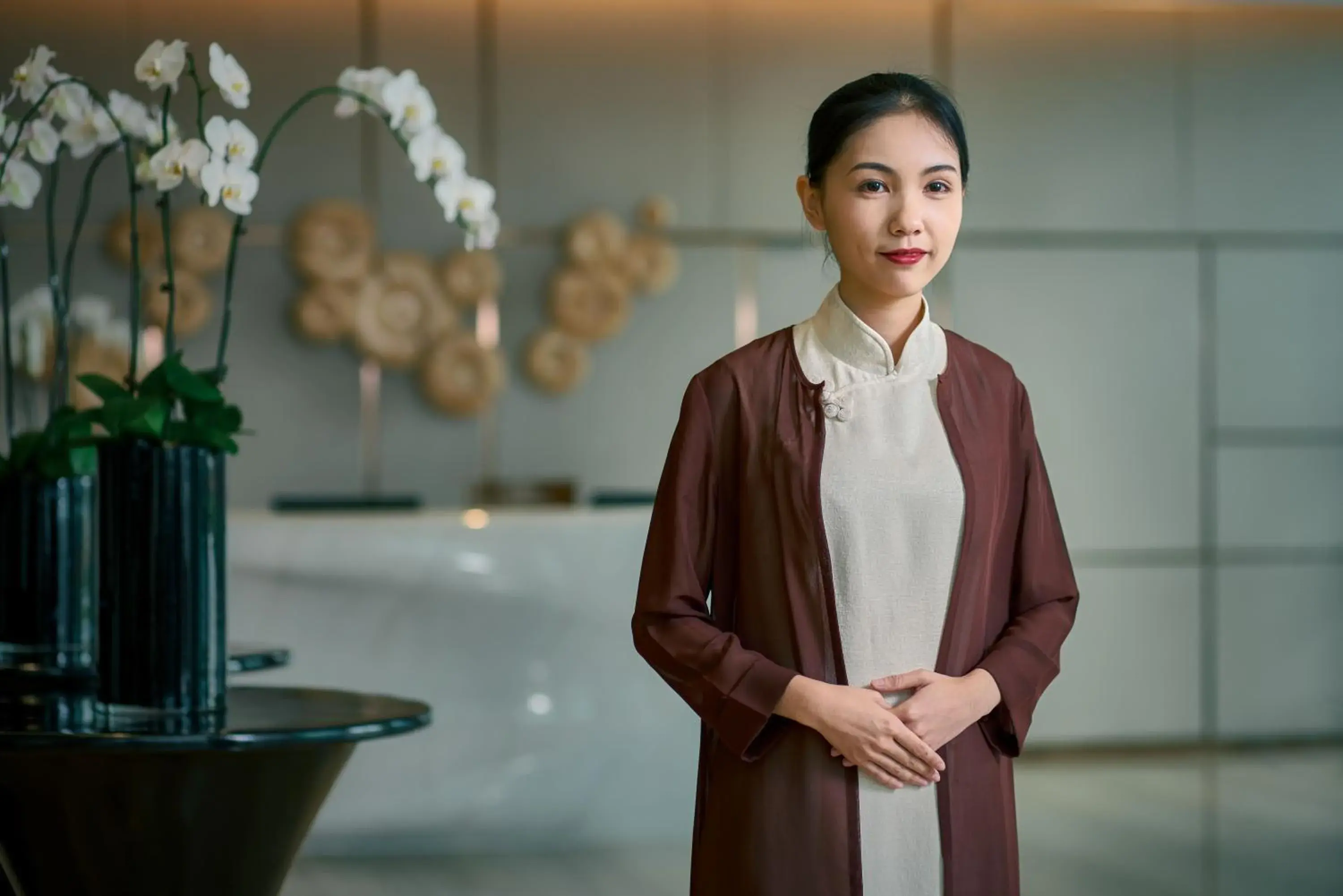 Lobby or reception in Primus Residence Shanghai Hongqiao Lobby or reception in Primus Residence Shanghai Hongqiao