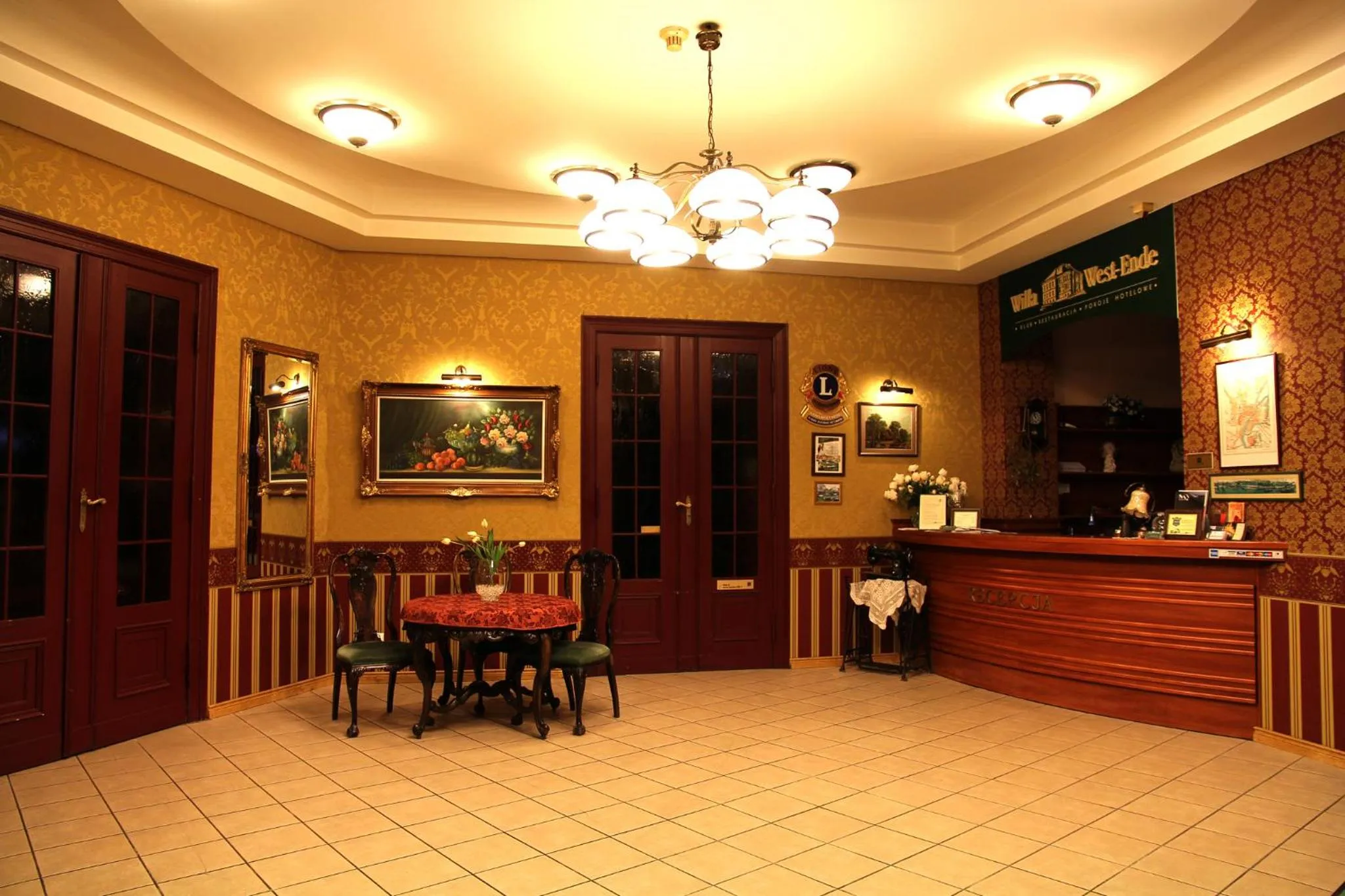 Lobby or reception in Willa West Ende