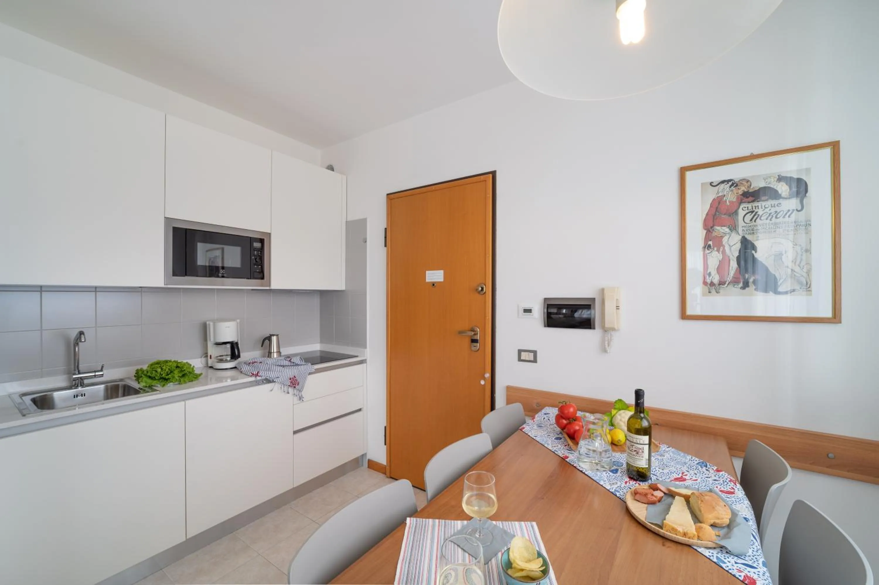 Kitchen or kitchenette in Residenza delle Terme