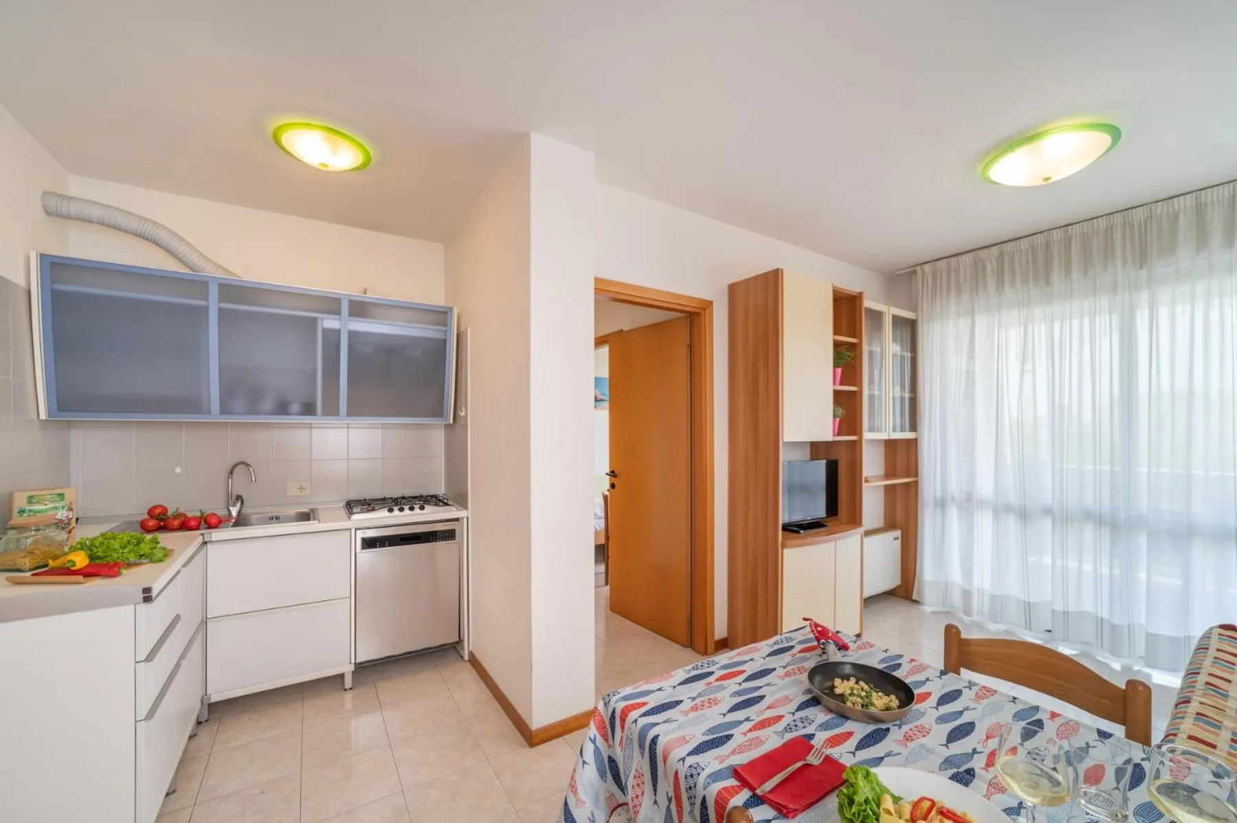 Kitchen or kitchenette in Residenza delle Terme