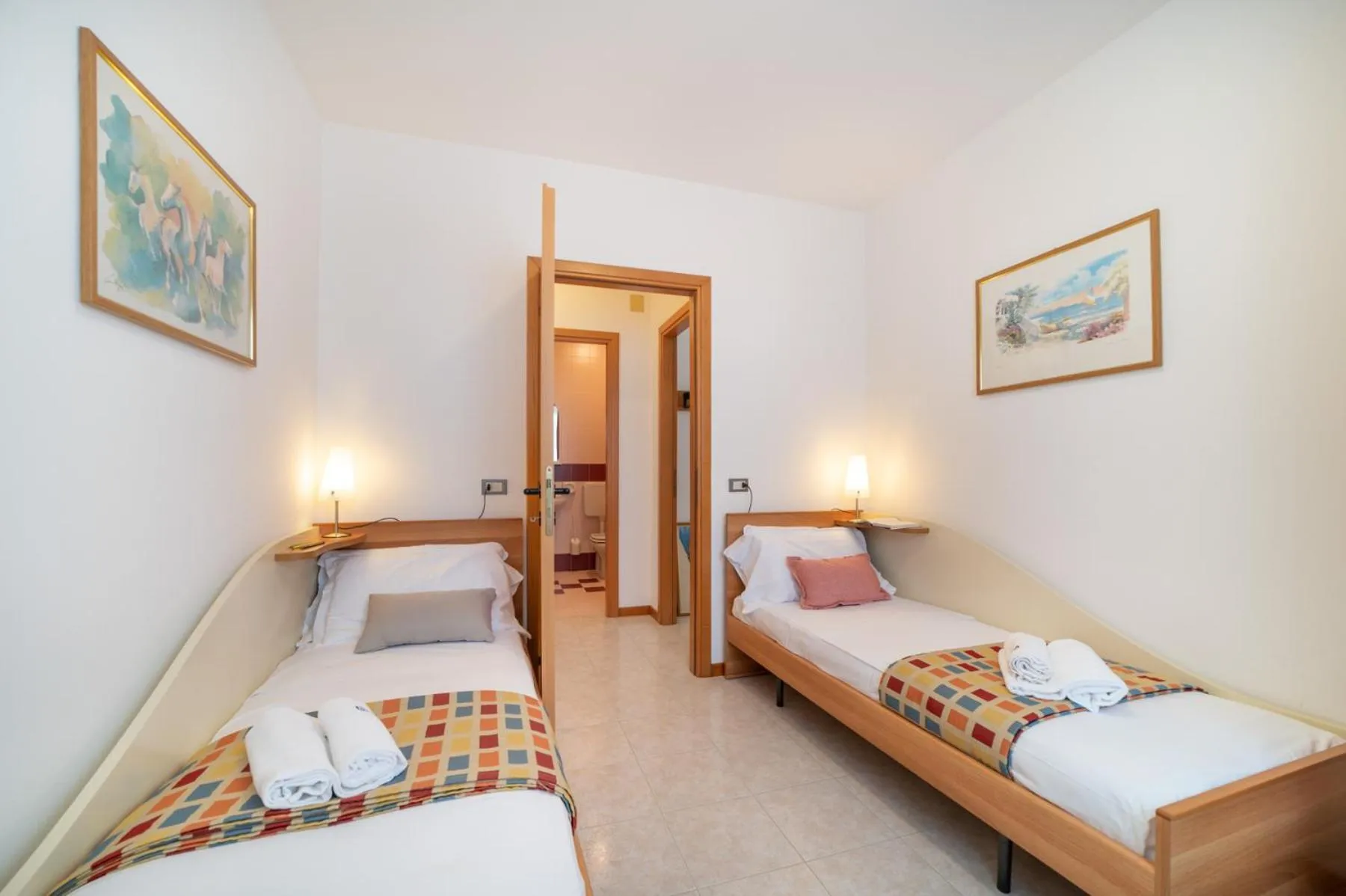Bedroom, Bed in Residenza delle Terme