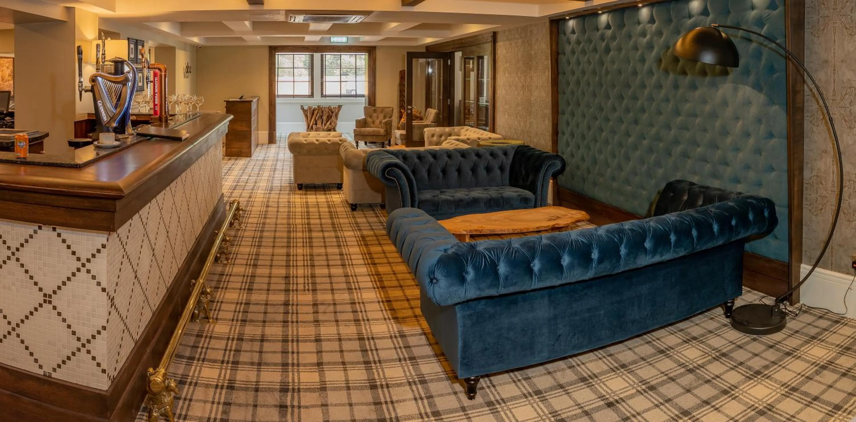 Seating area in Crowwood Hotel and Alba Restaurant