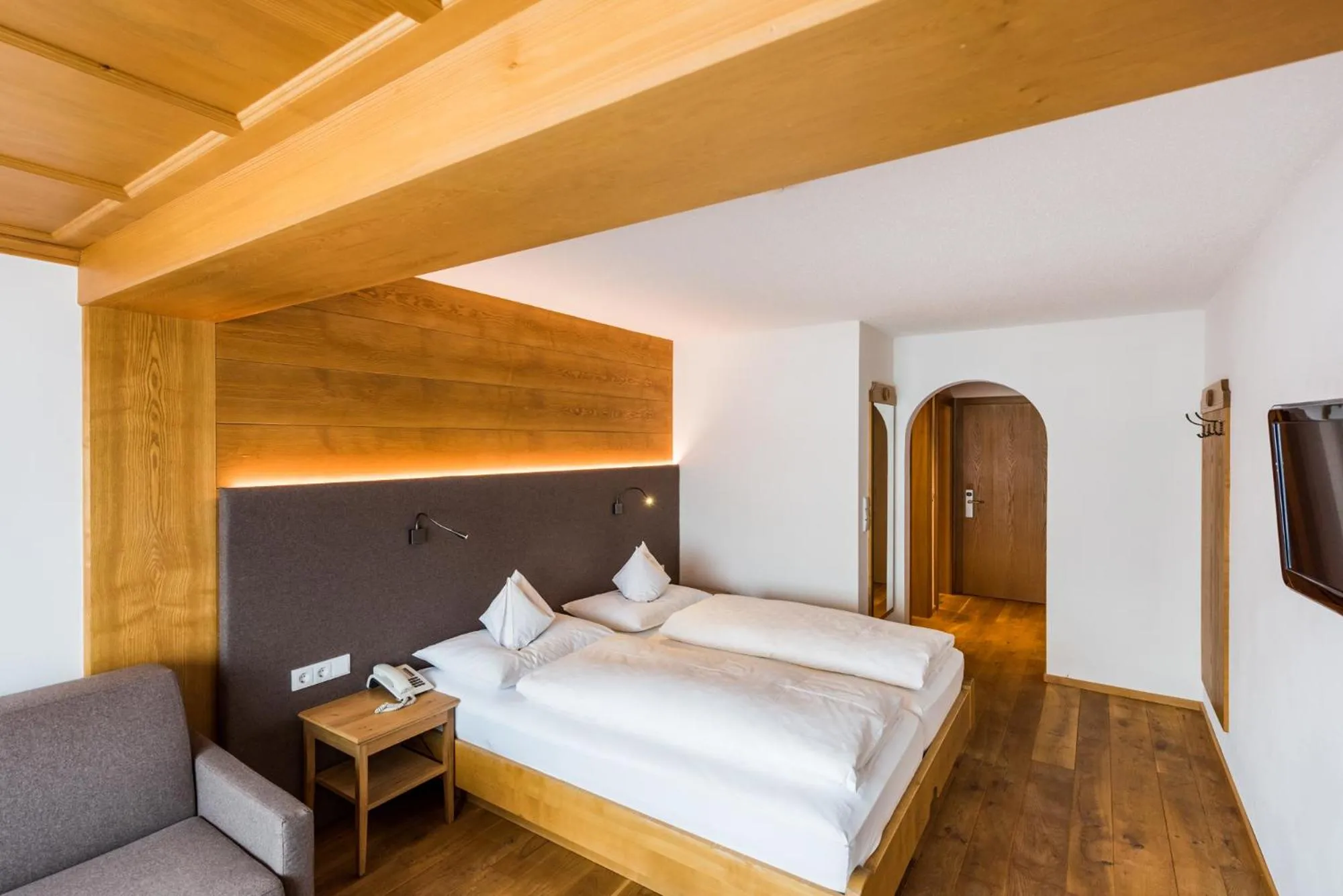 Photo of the whole room, Bed in Hotel Walserberg