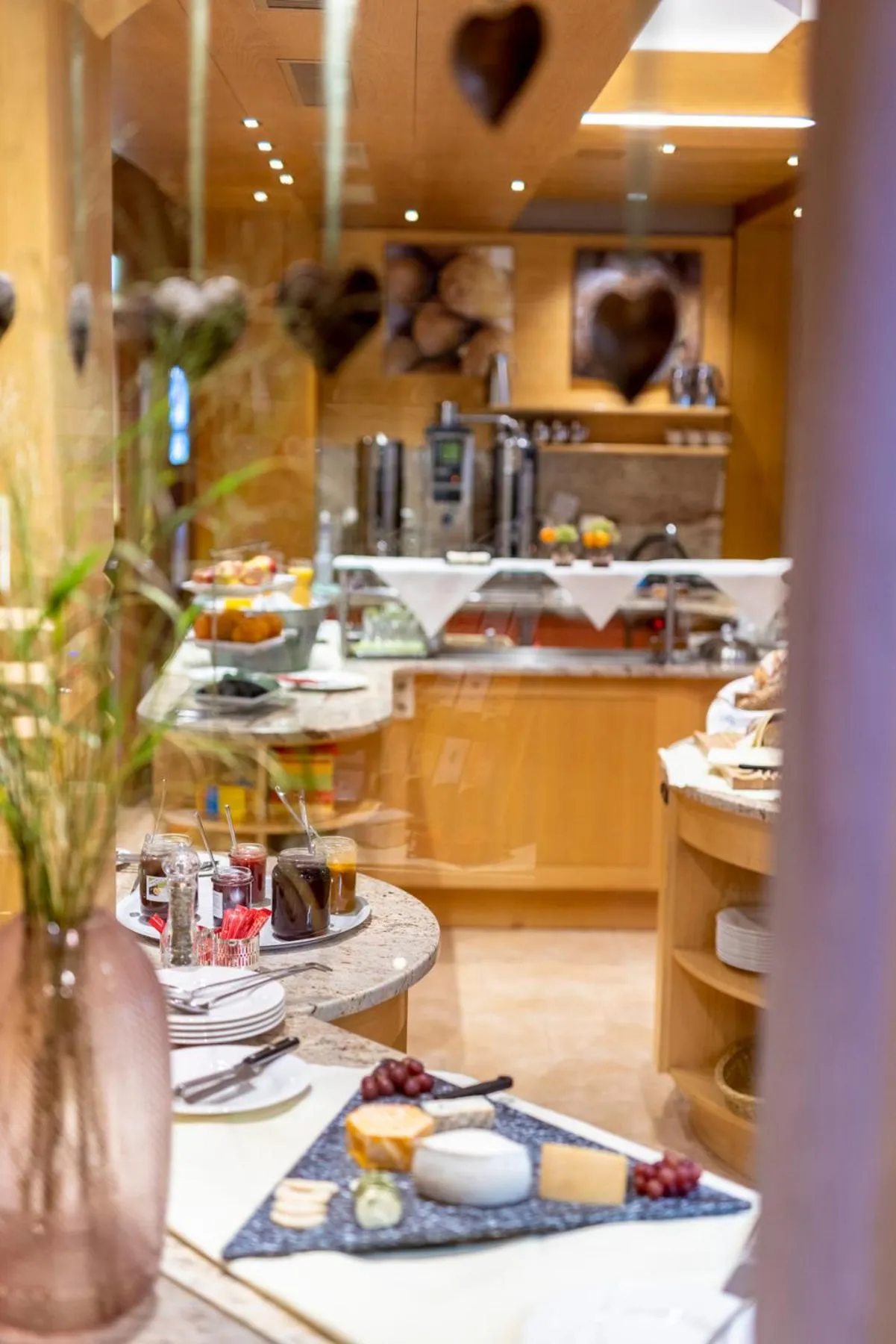 Buffet breakfast in Hotel Walserberg