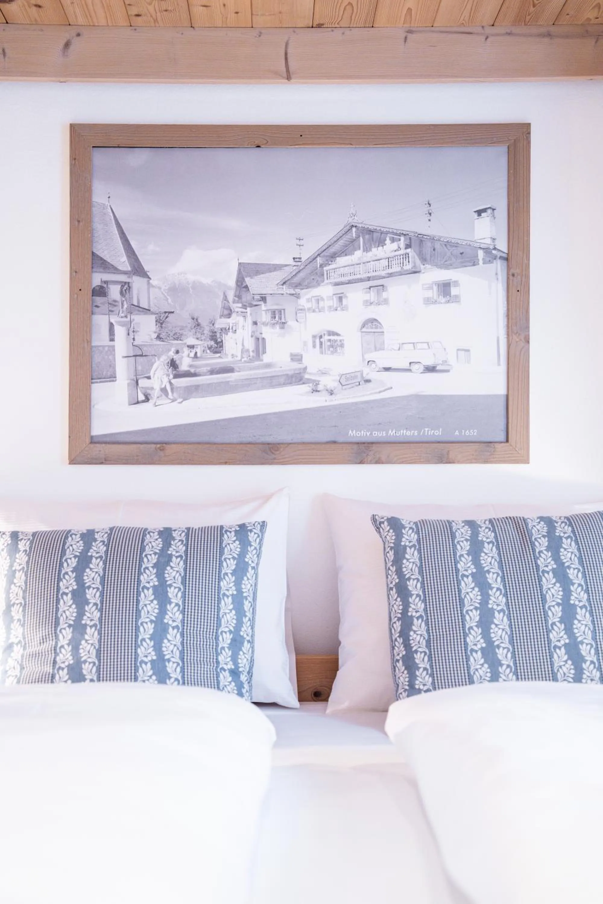 View (from property/room), Bed in Stauders Zimmer und Ferienwohnungen