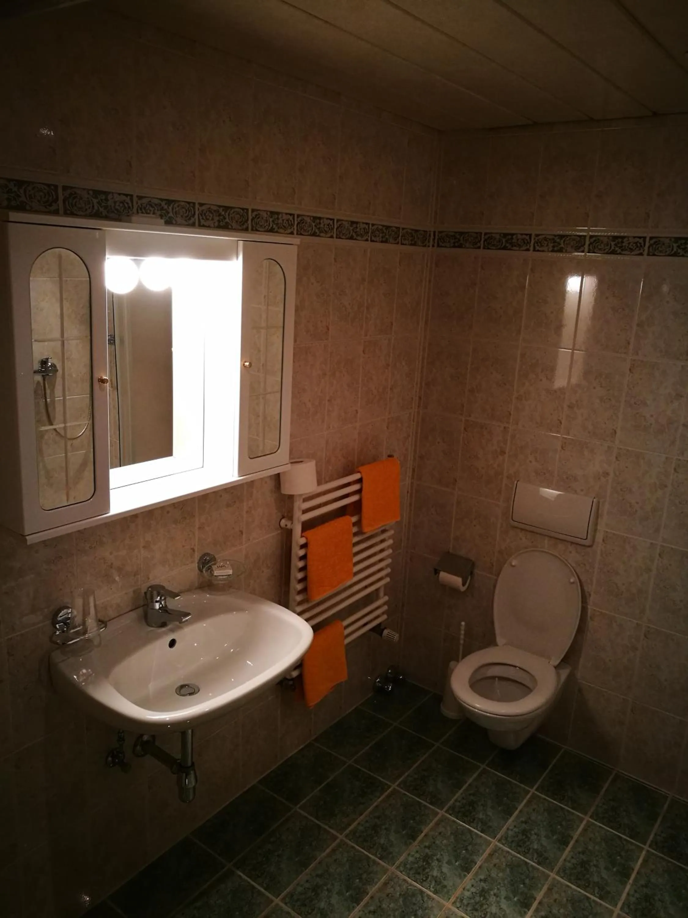 Bathroom in Gasthof Stauder