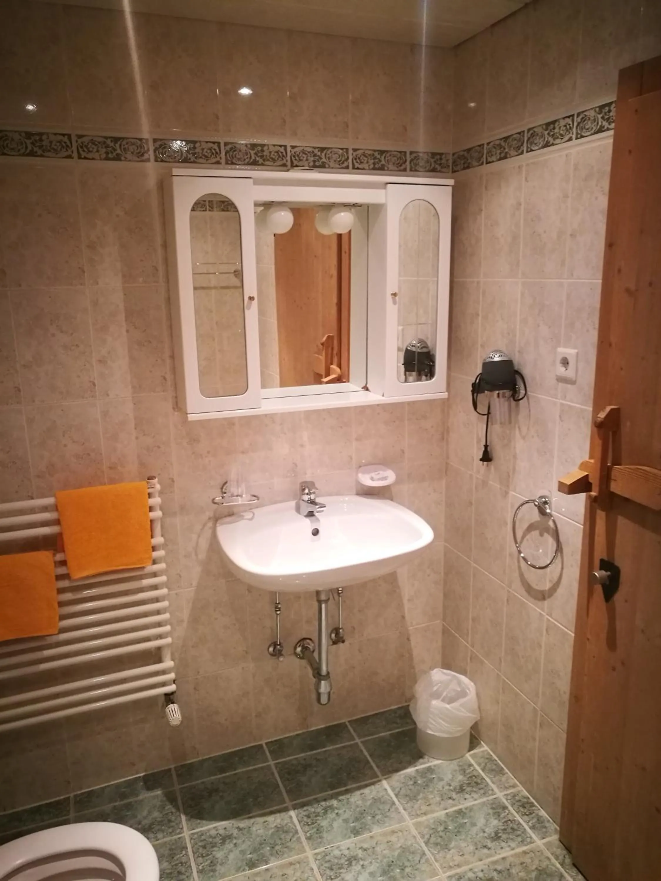 Bathroom in Gasthof Stauder