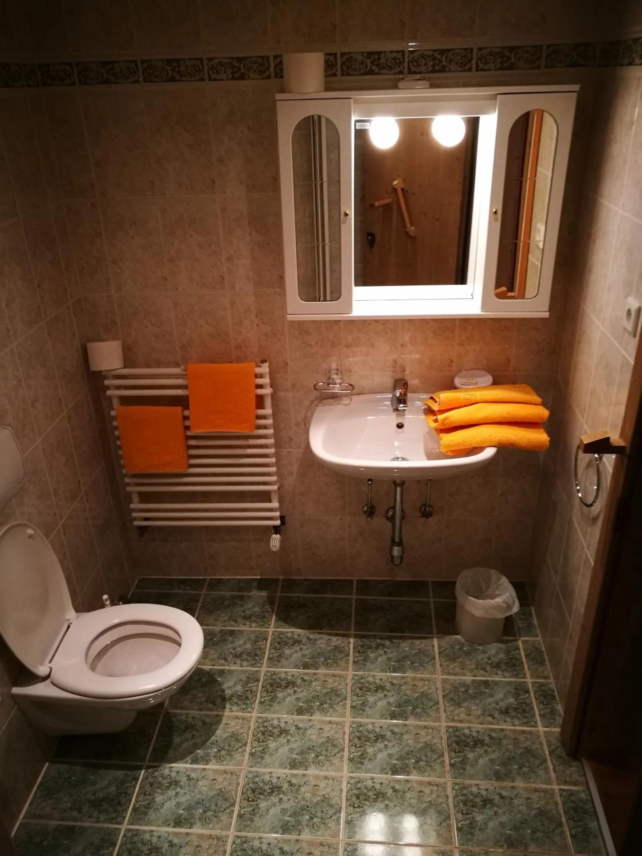 Bathroom in Gasthof Stauder