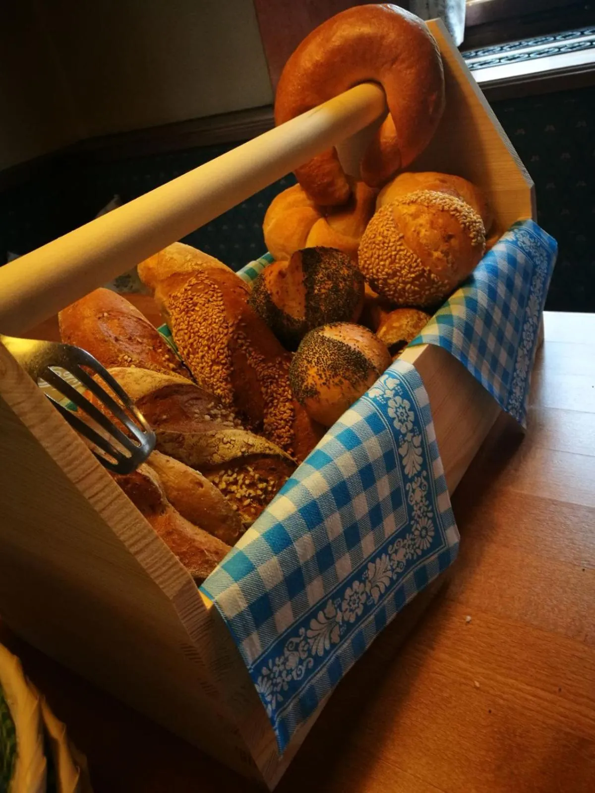 Buffet breakfast in Gasthof Stauder