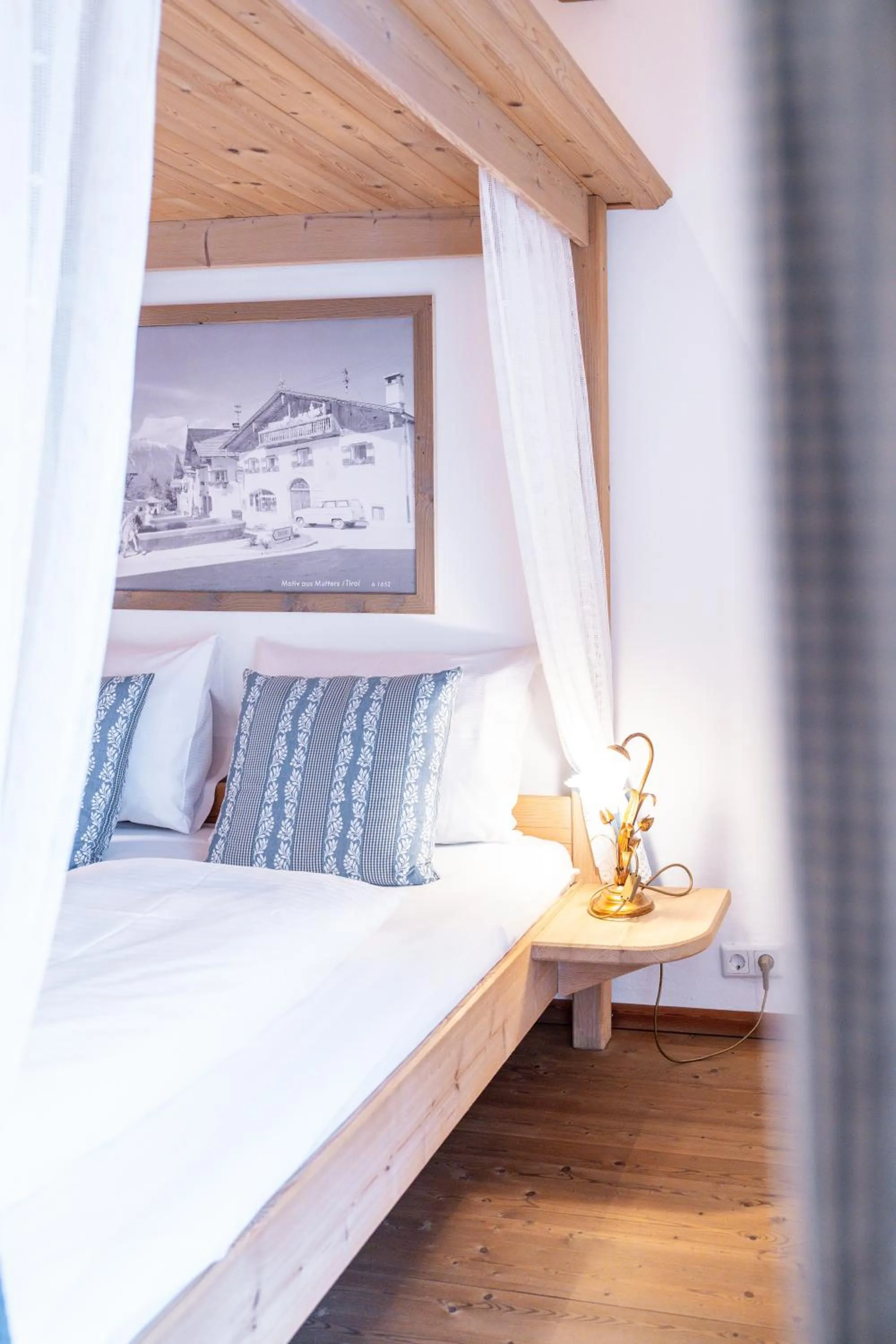 Balcony/Terrace, Bed in Stauders Zimmer und Ferienwohnungen