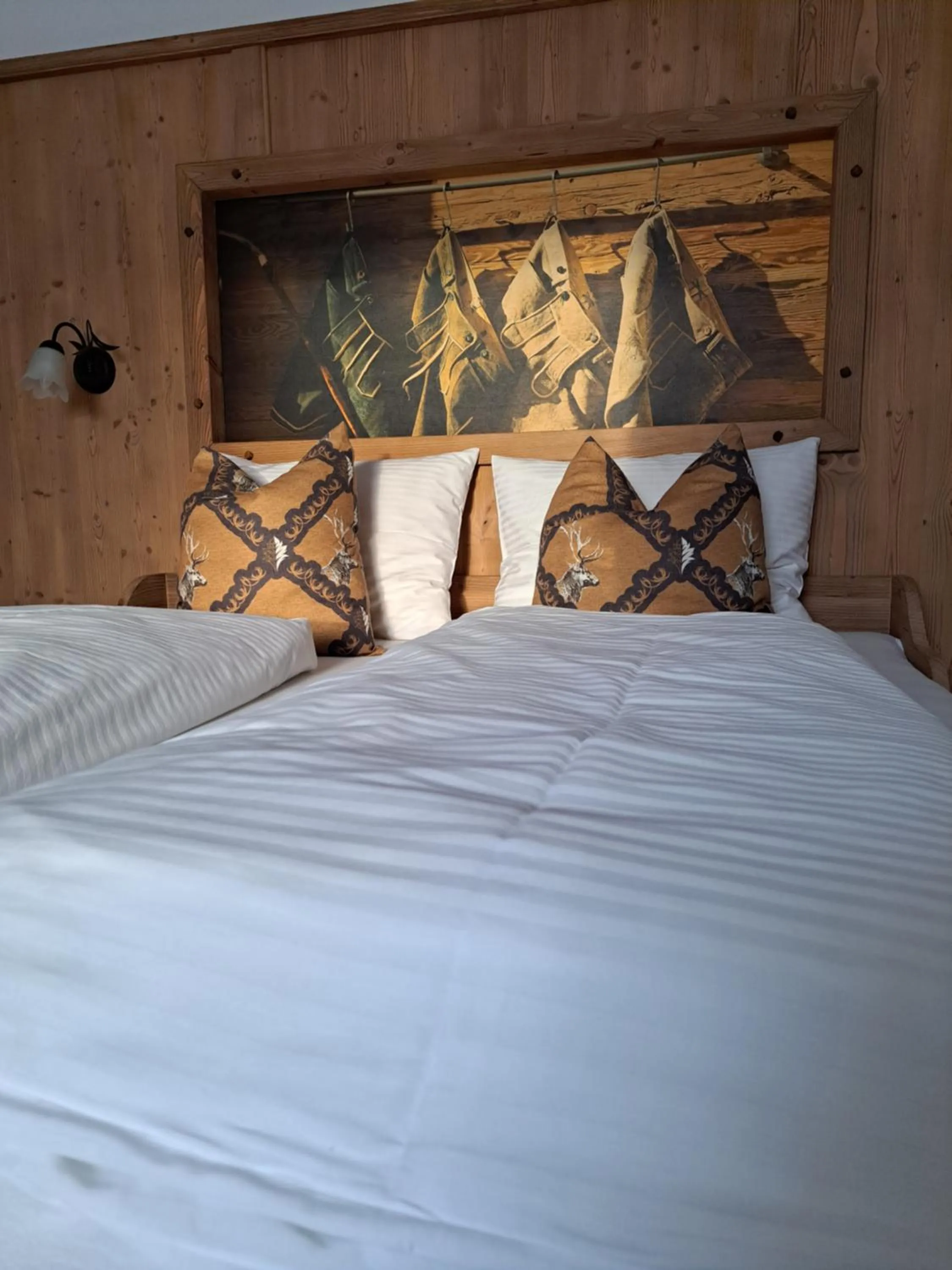 Bed in Gasthof Stauder