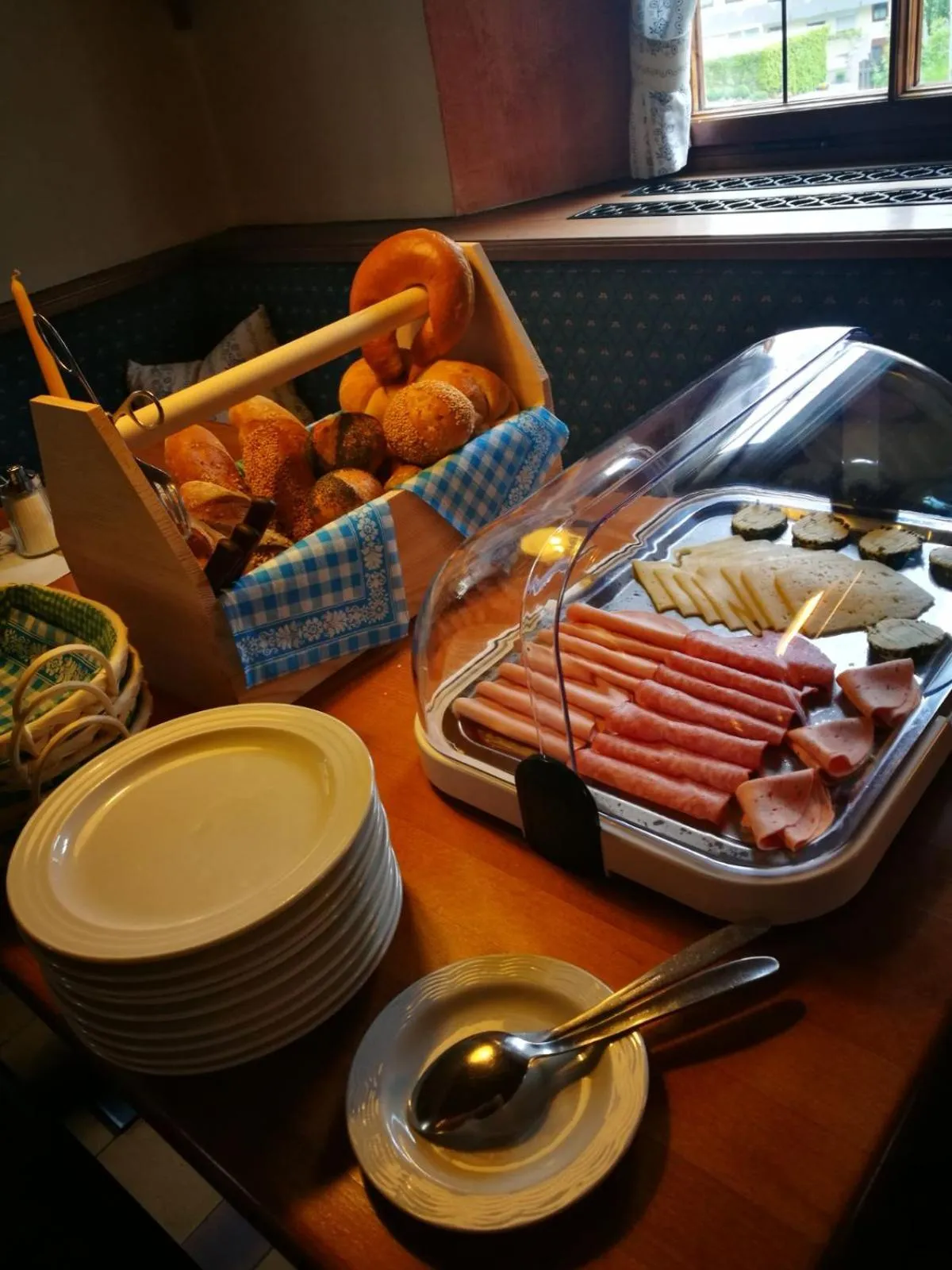 Buffet breakfast in Gasthof Stauder