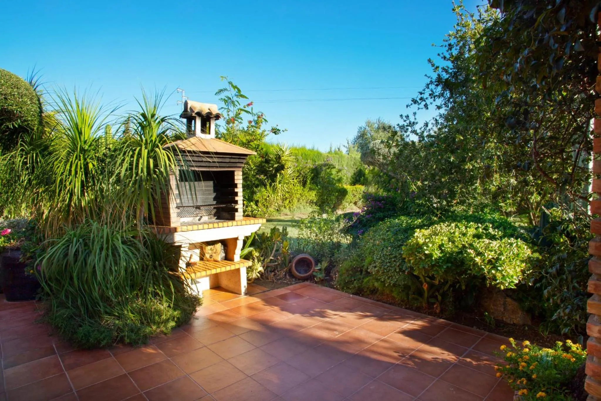 Garden in Casa Rural Los Niños