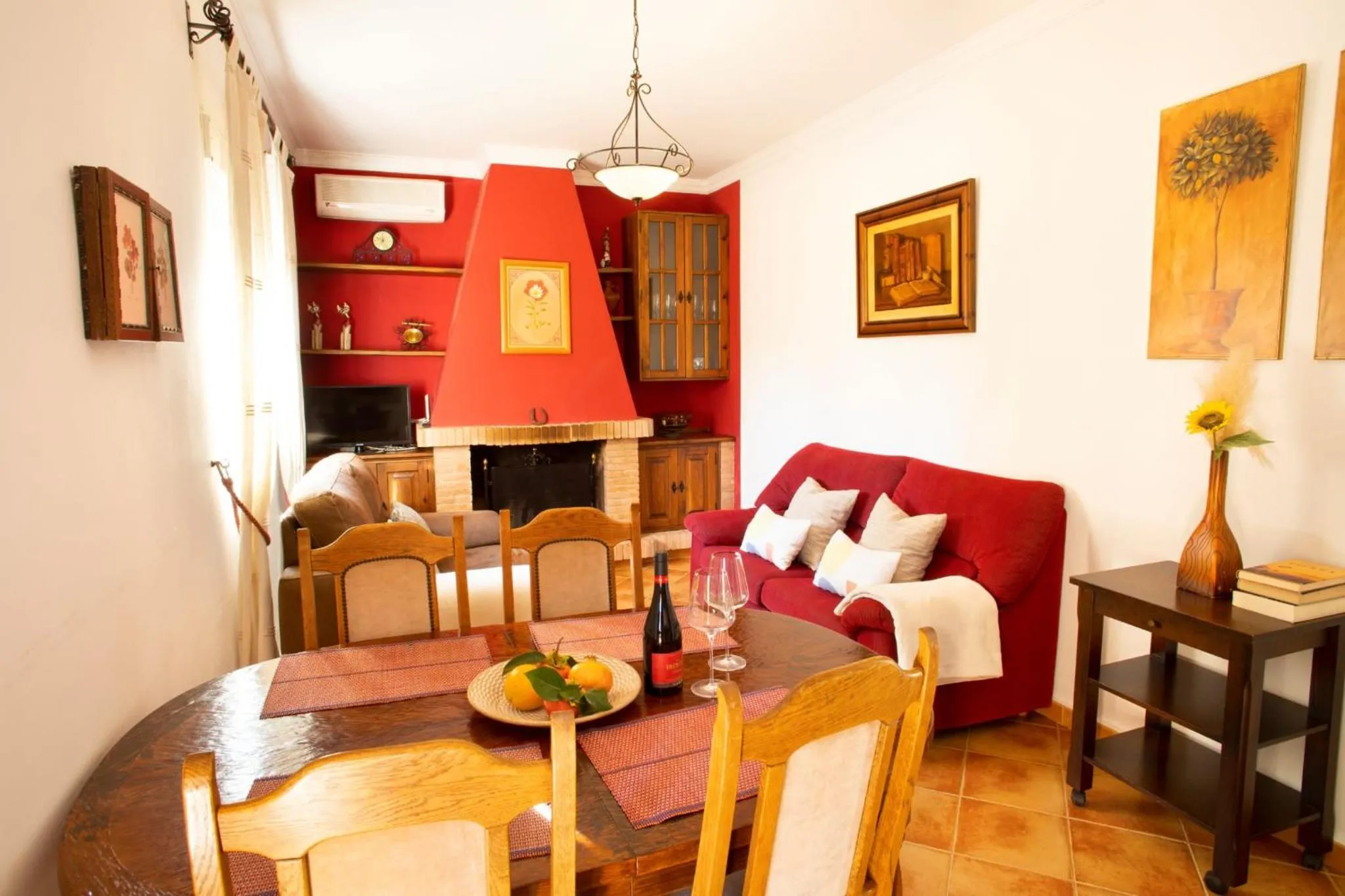 Dining area in Casa Rural Los Niños