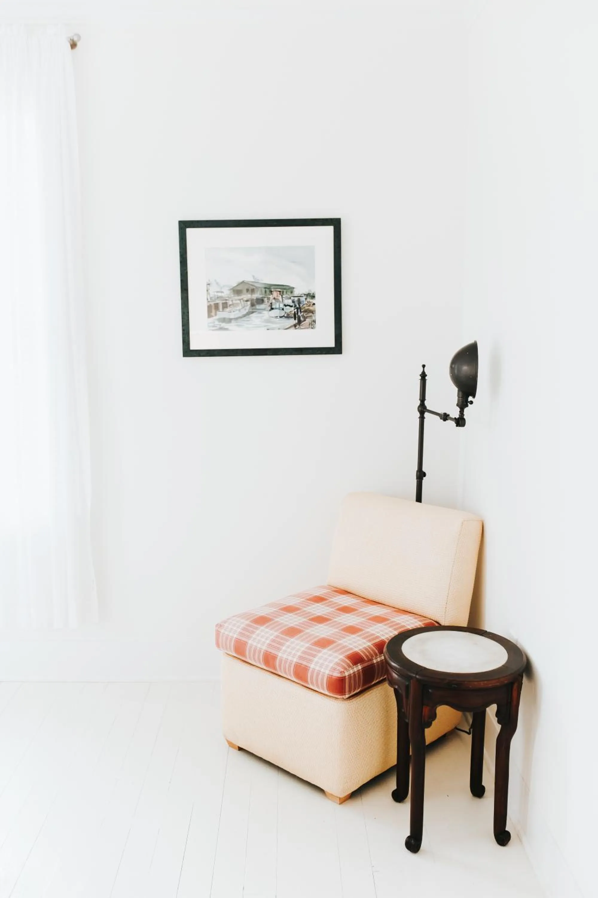 Bed in Chebeague Island Inn