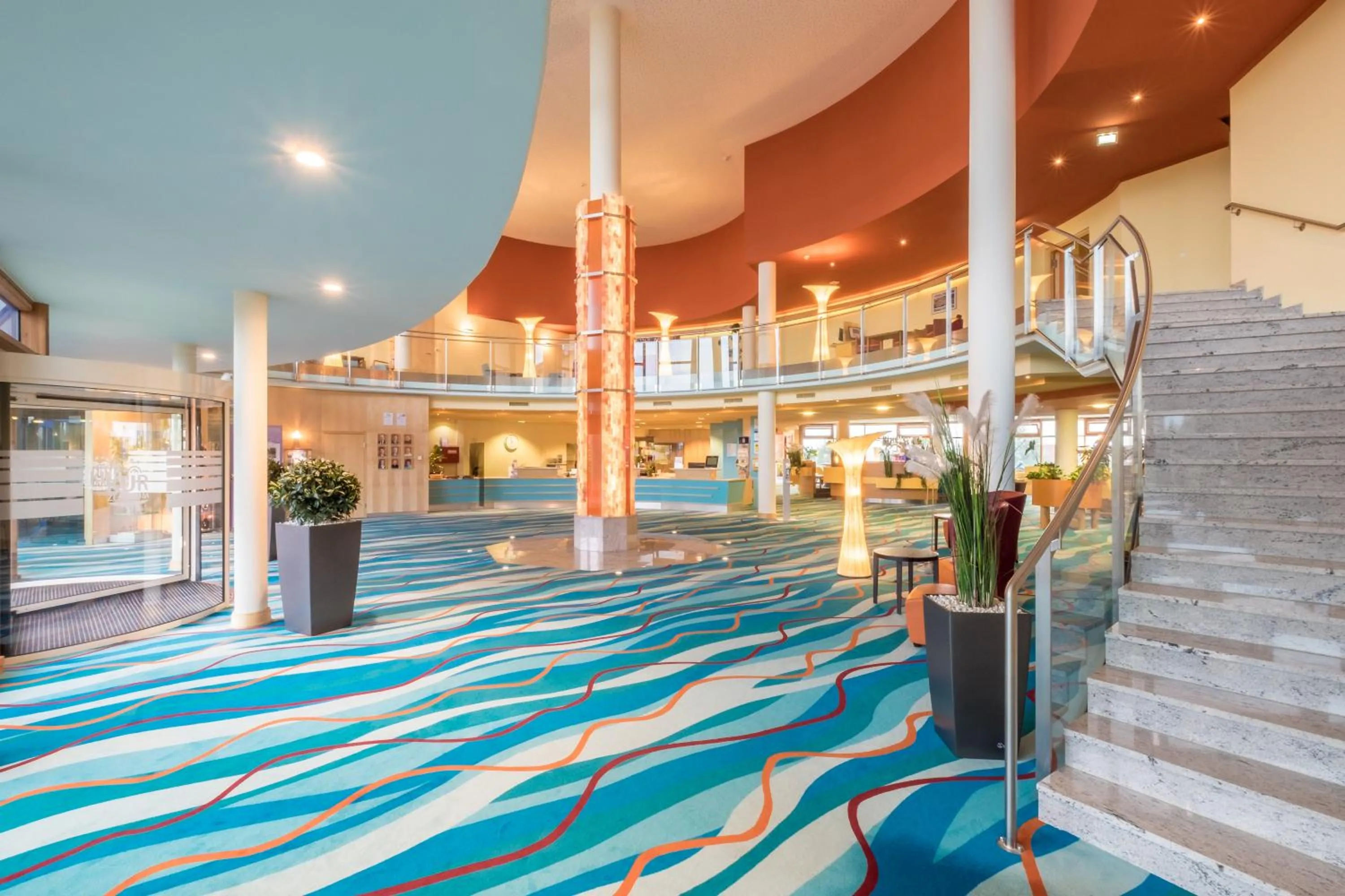 Lobby or reception in Kurzentrum Waren (Müritz)