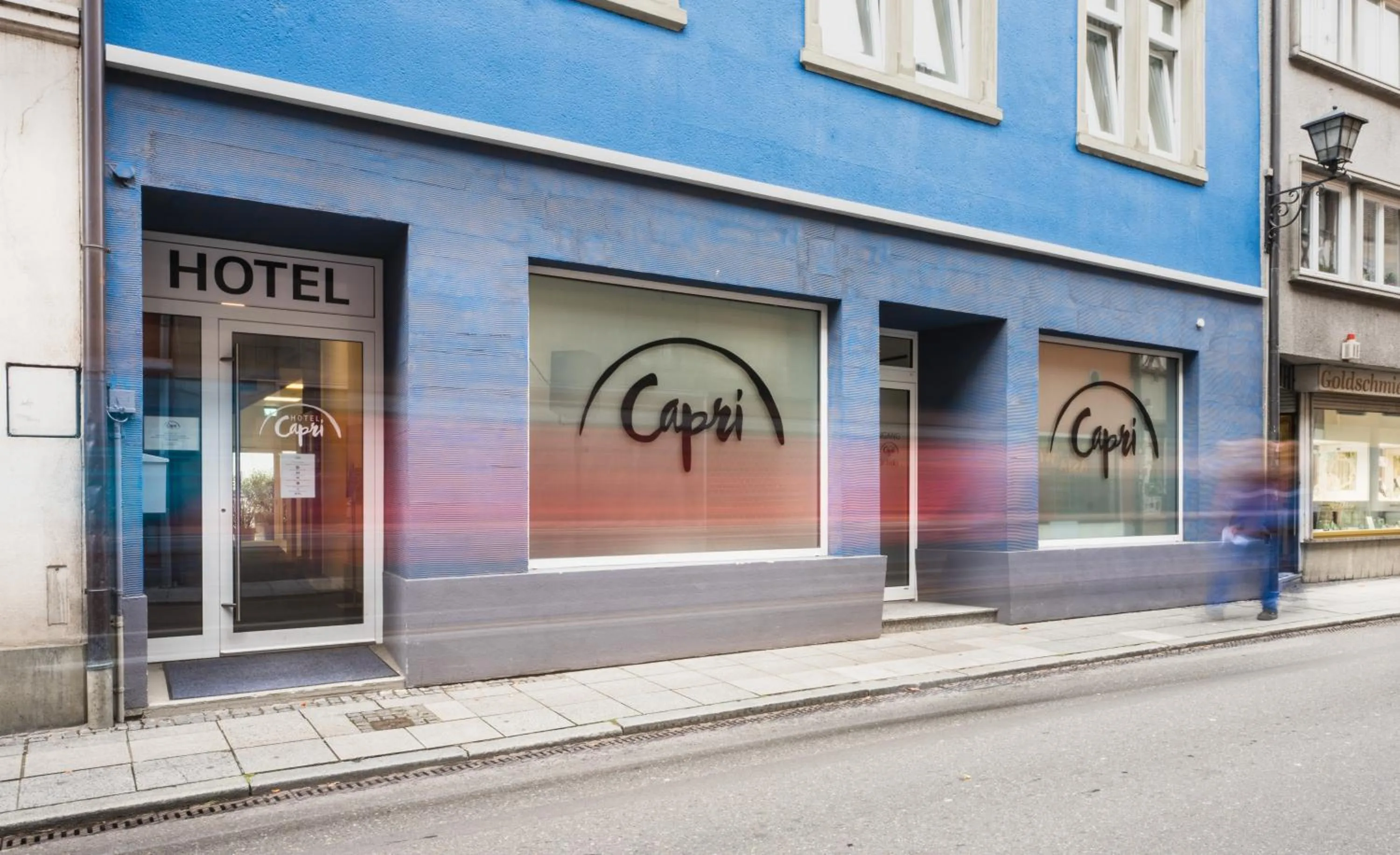 Property building in Hotel Capri