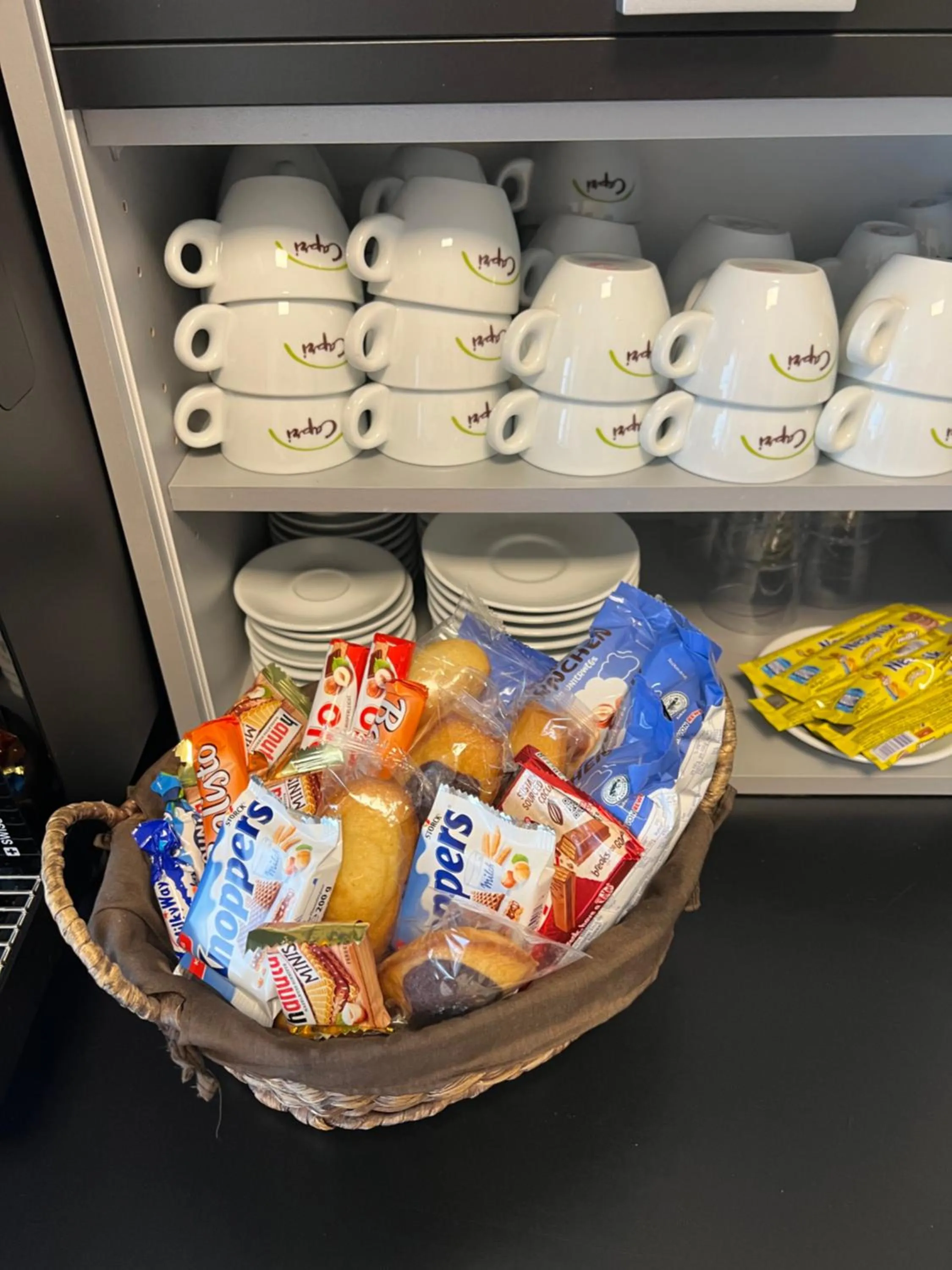 Kitchen or kitchenette in Hotel Capri