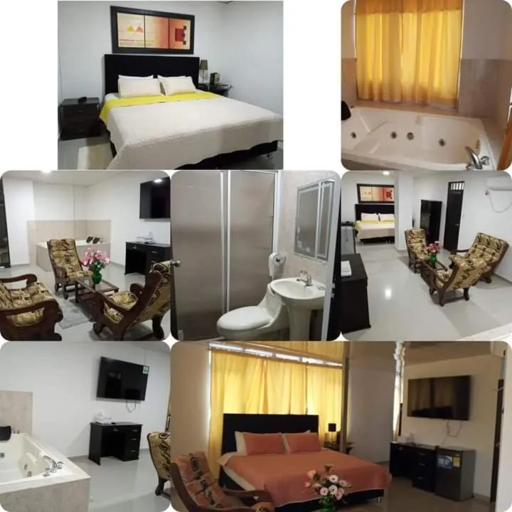 Bed in Hotel Cafe Plaza