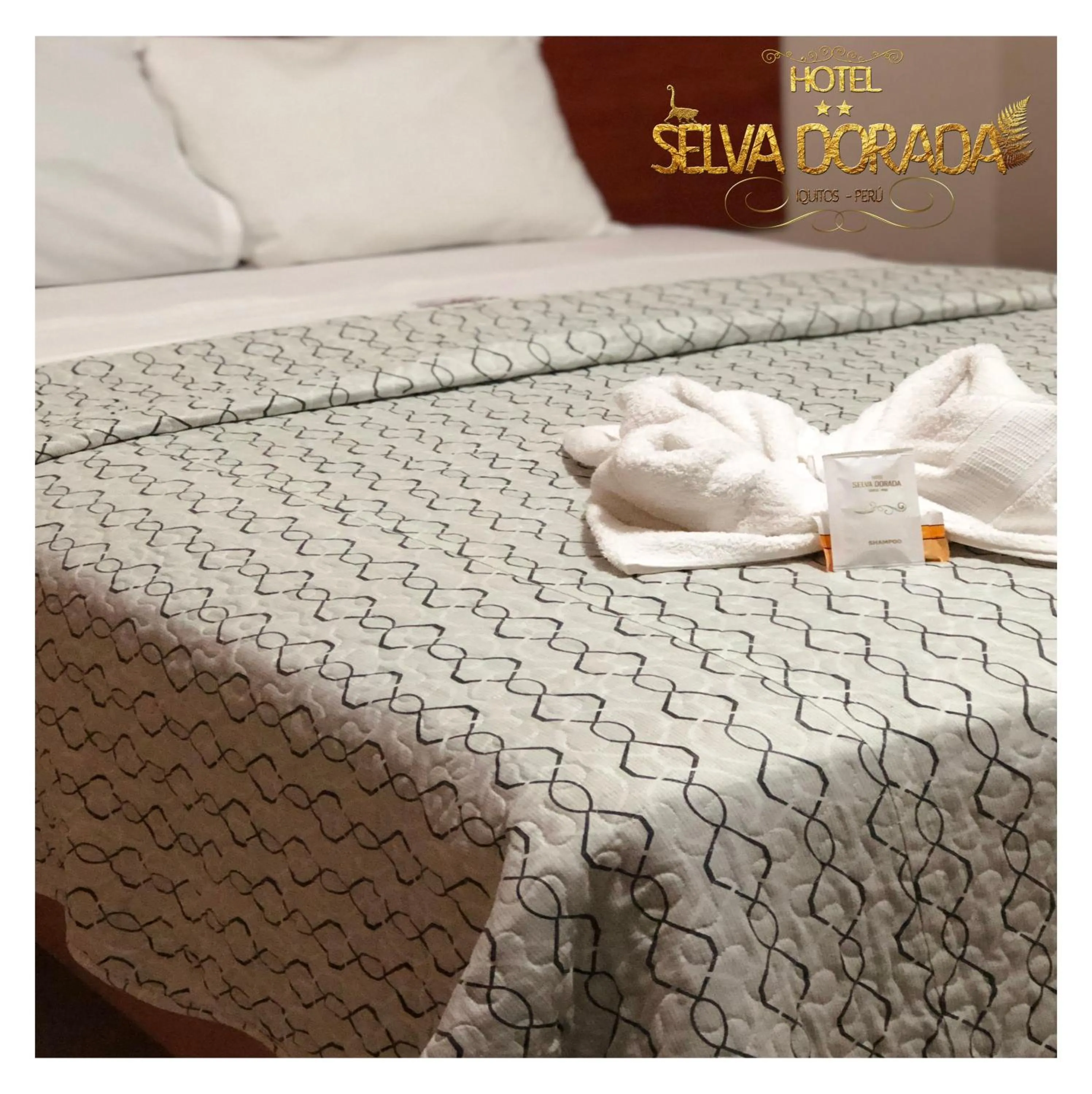 Bed in Hotel Selva Dorada