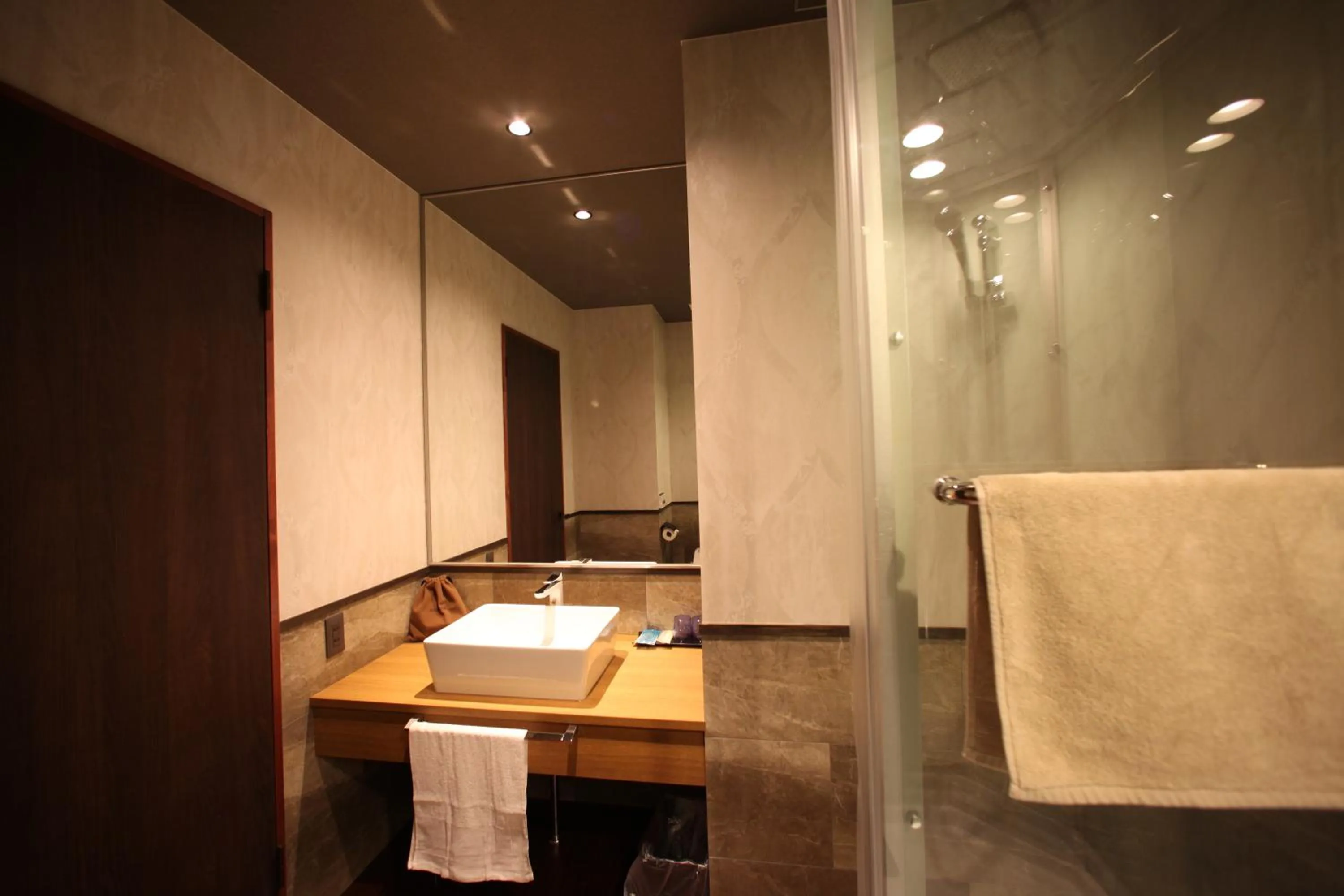 Bathroom in Kojohama Onsen Hotel