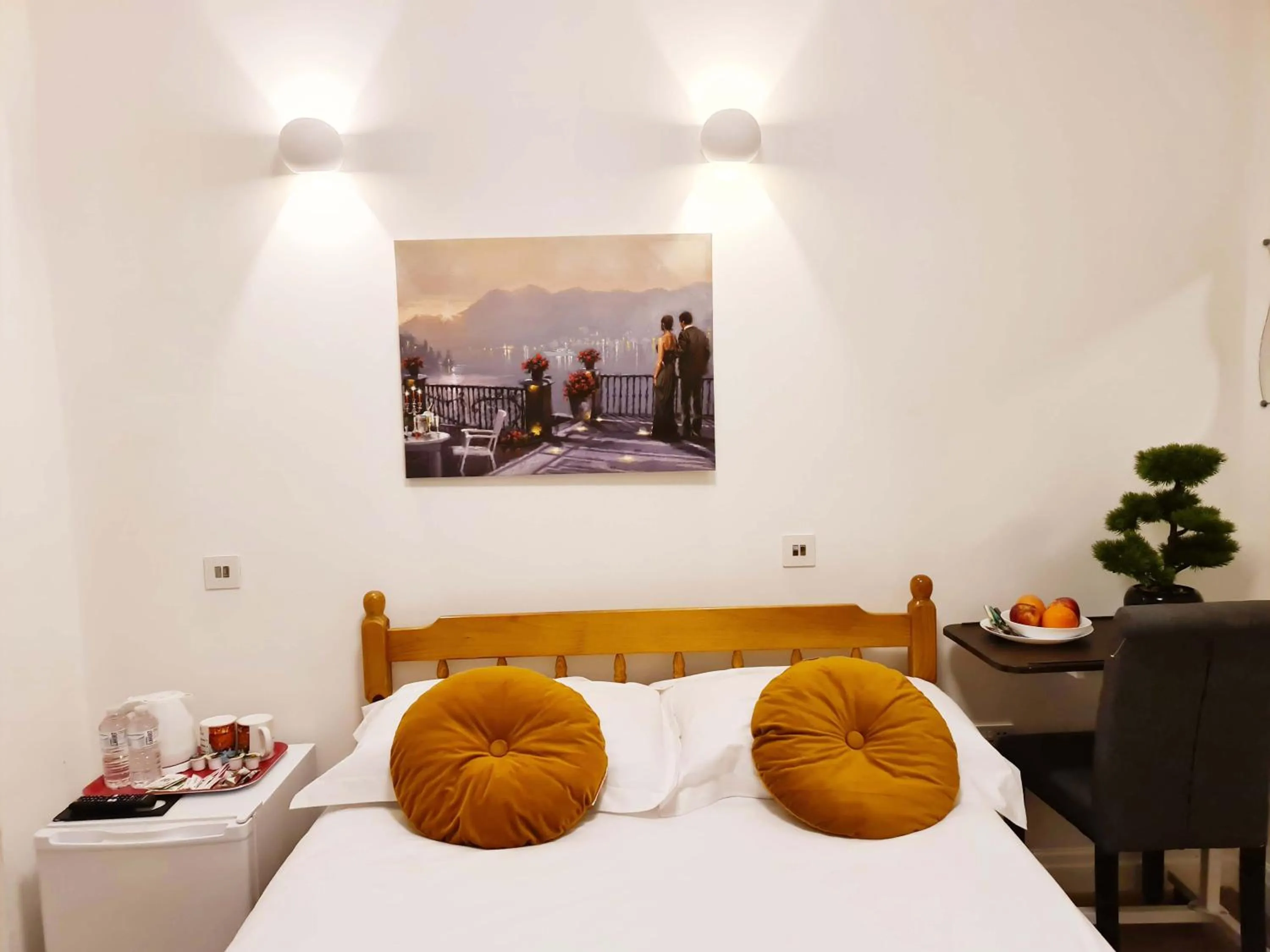 Bed in City London Hotel