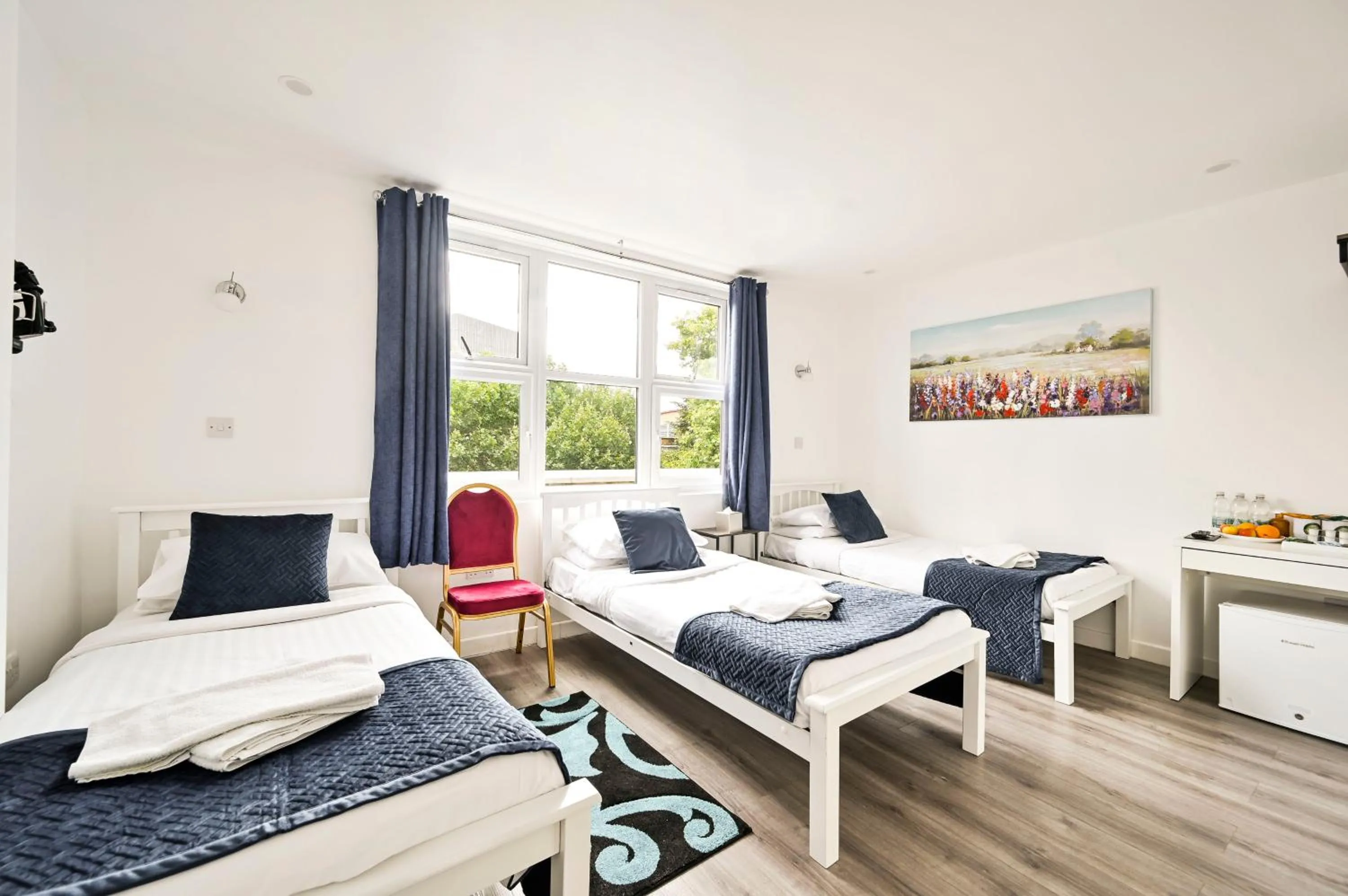 Bed in City London Hotel