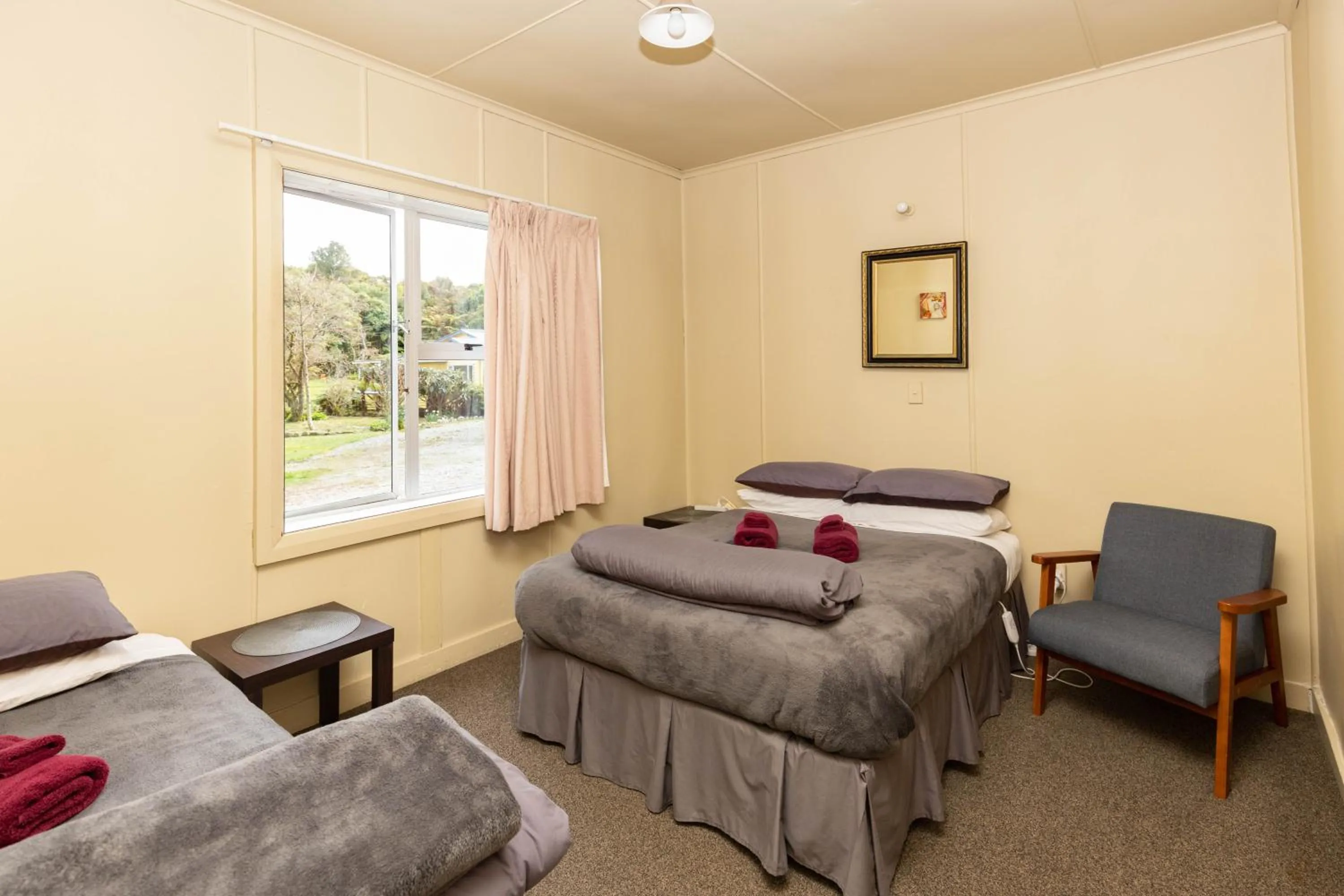Double or Twin Room with Extra Bed in Kaniere Pub