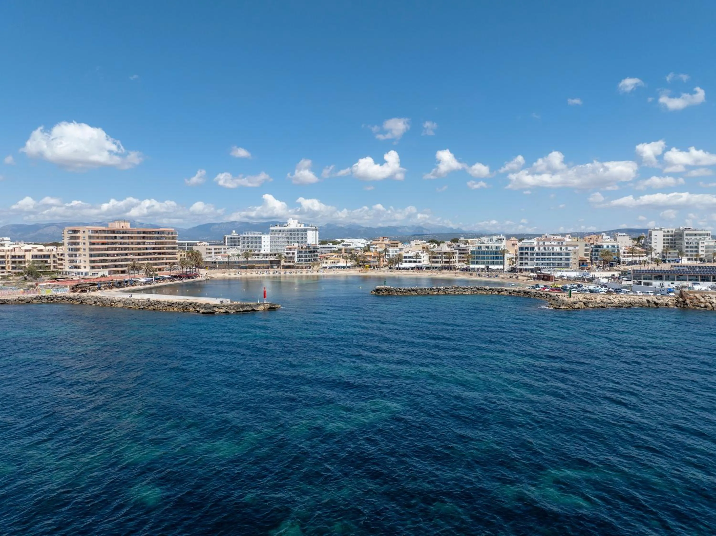 Bird's eye view in BQ Aguamarina Boutique Hotel