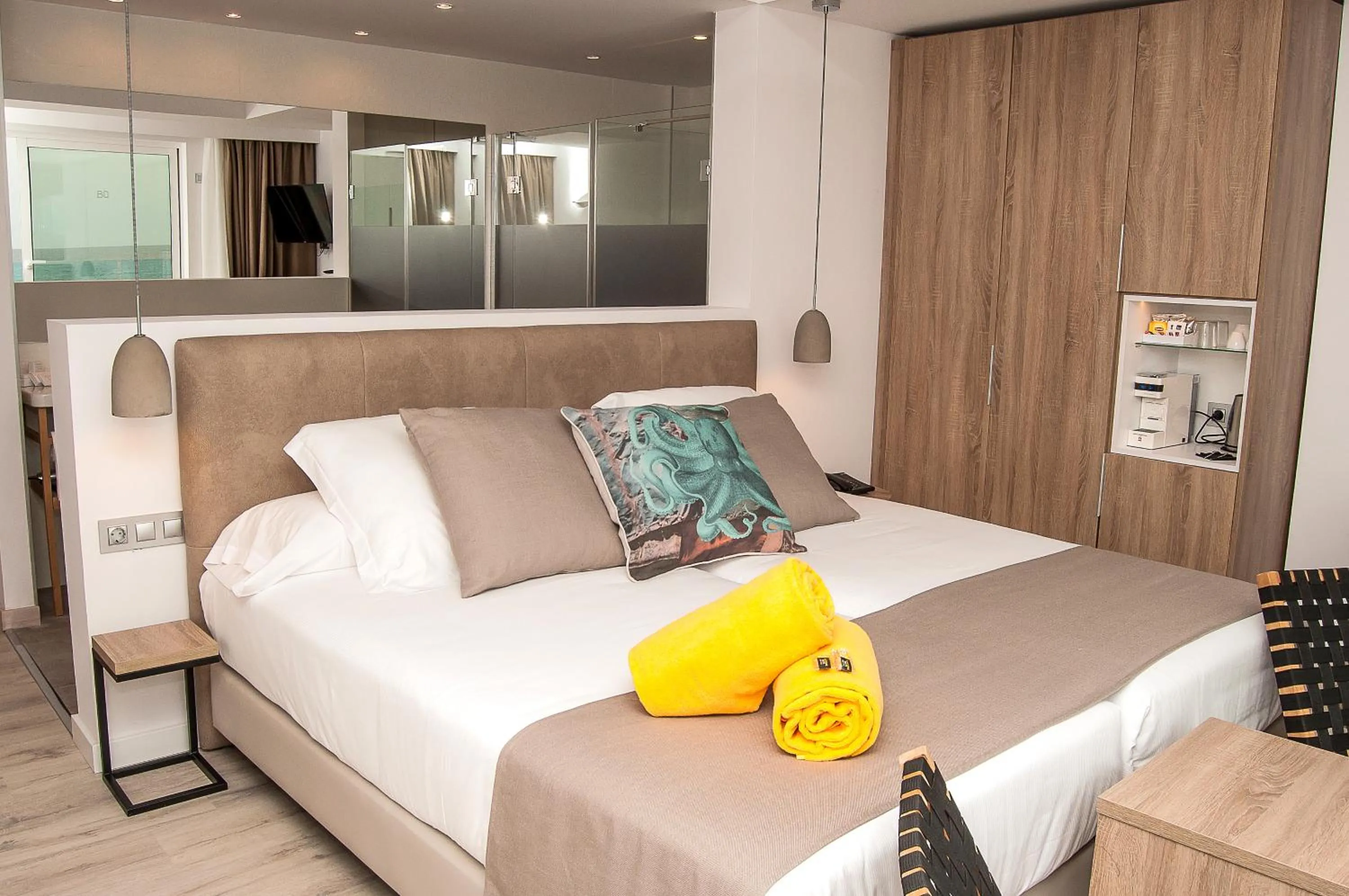 Bedroom, Bed in BQ Aguamarina Boutique Hotel