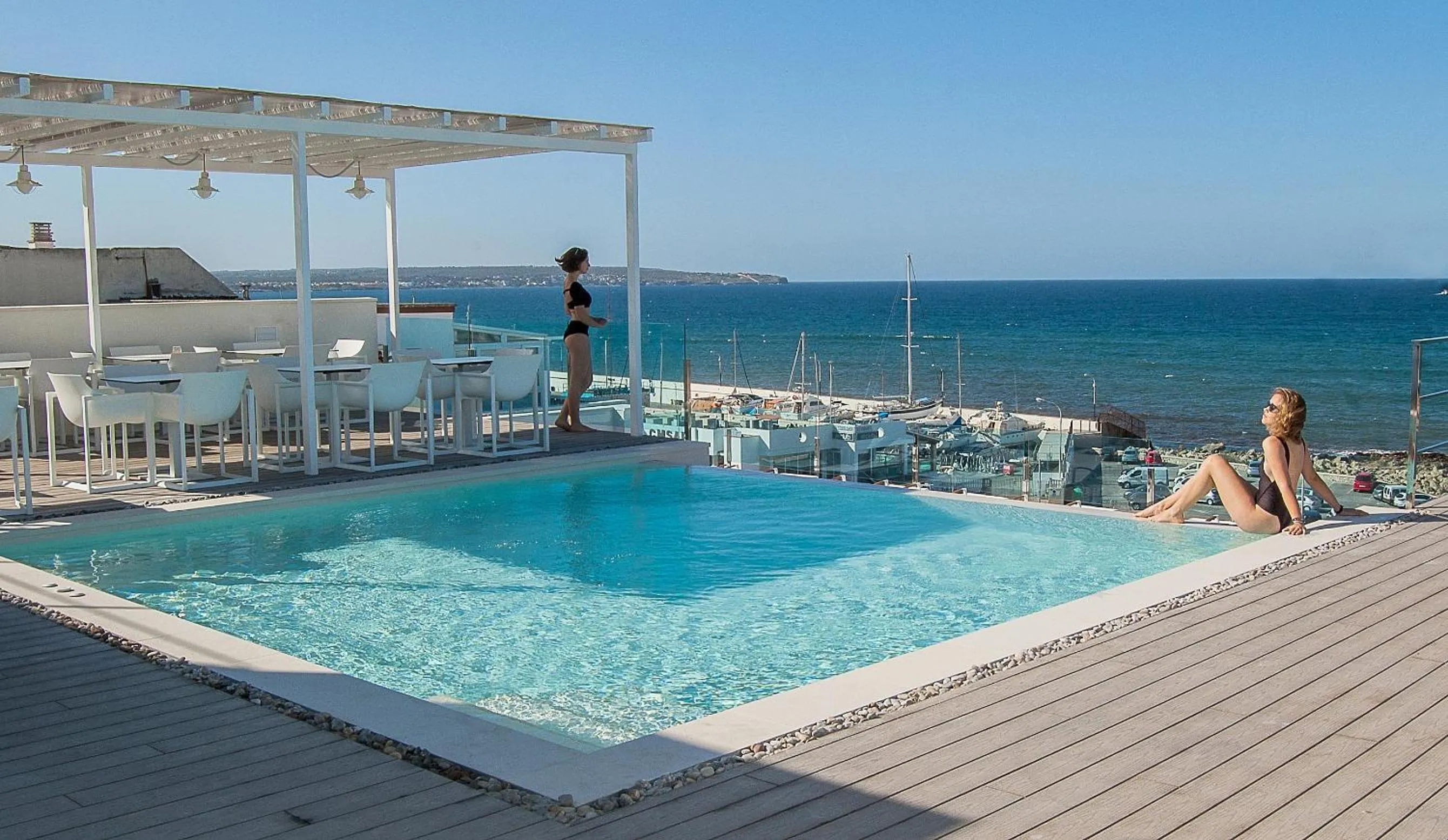 Swimming pool in BQ Aguamarina Boutique Hotel